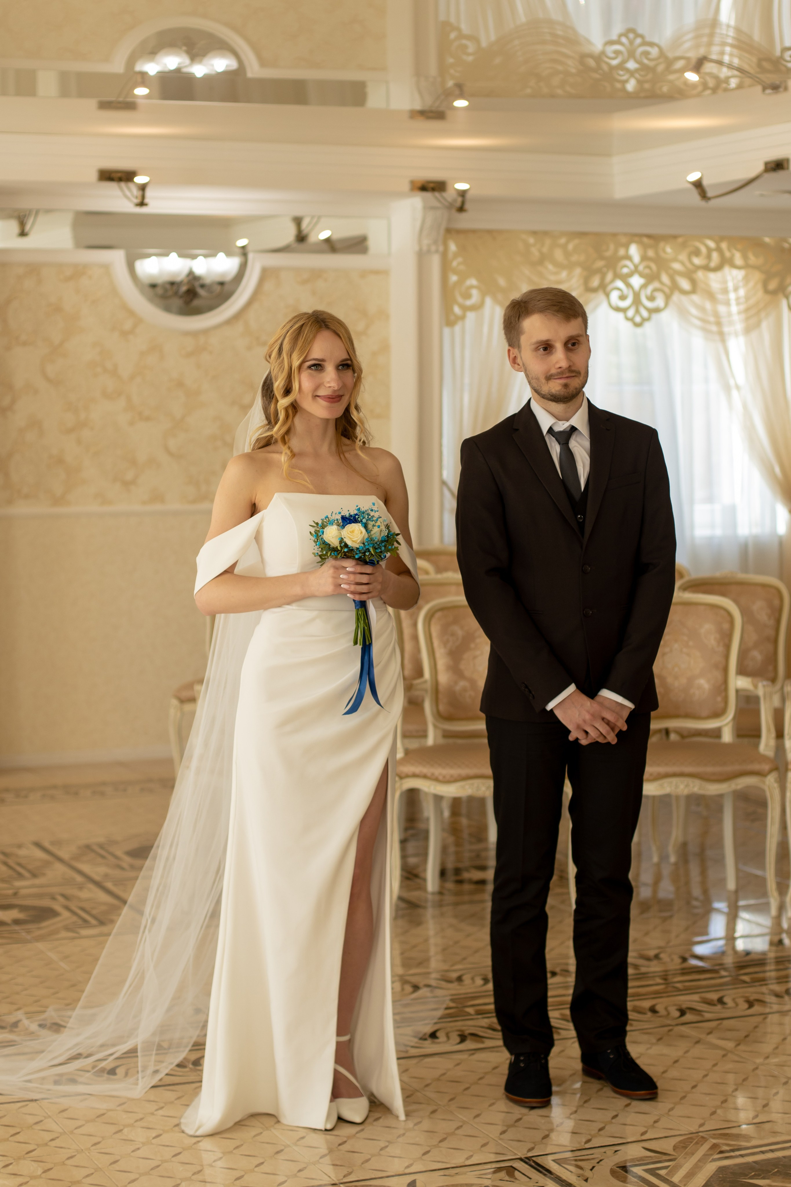 Петергоф / ЗАГС + прогулка. Свадебный и семейный фотограф в Москве Диана Левченко