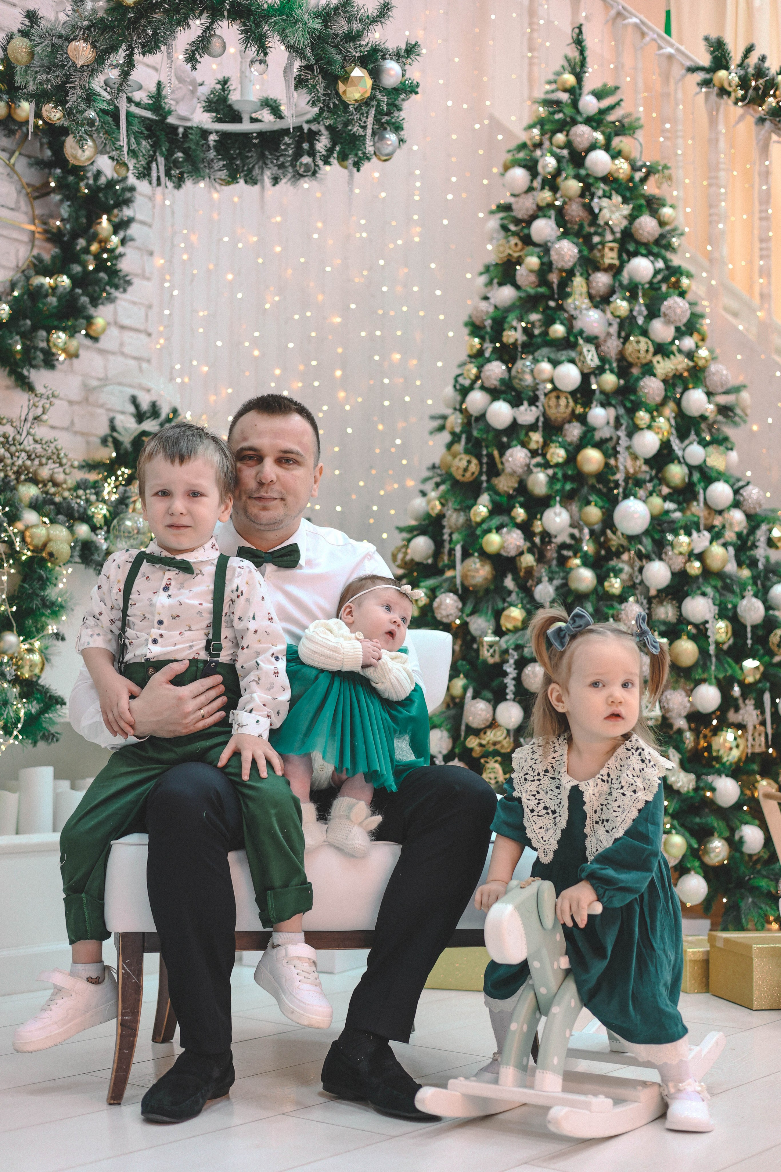 Новогодняя история «Яна и ее семья». Фотограф в Москве Анастасия Калинина