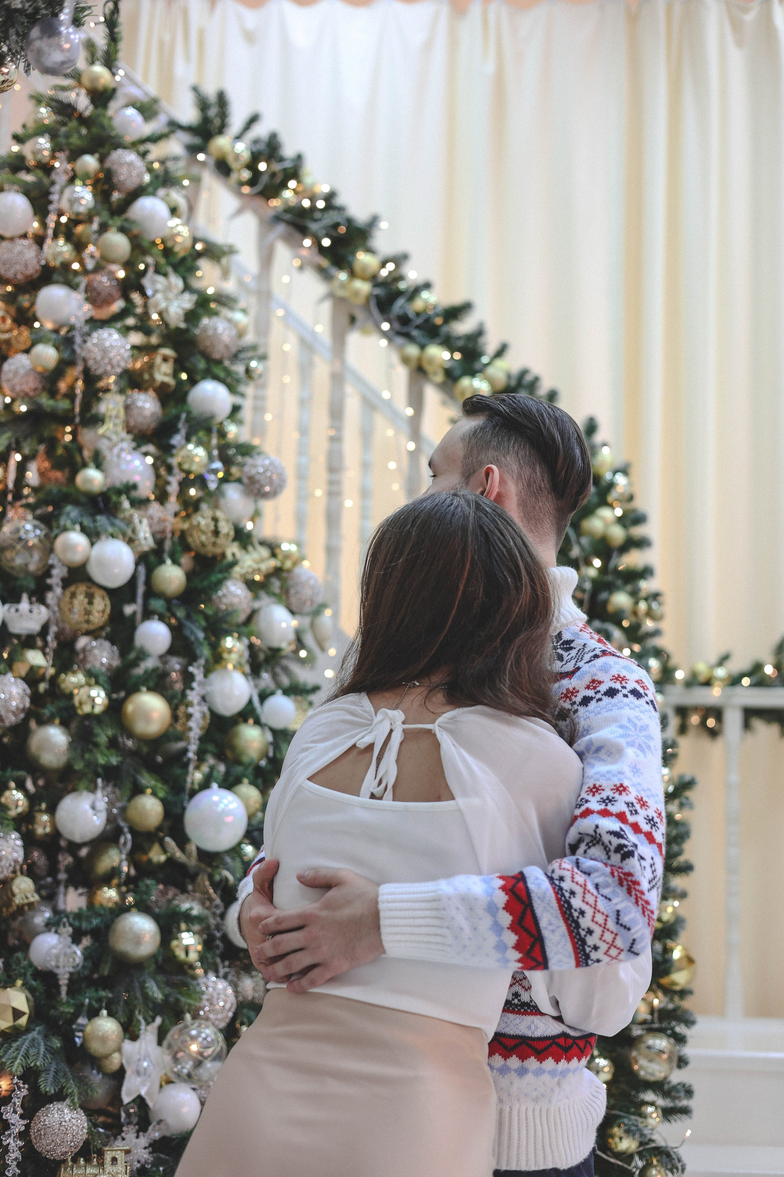 Новогодняя история «Ирина и ее семья». Фотограф в Москве Анастасия Калинина