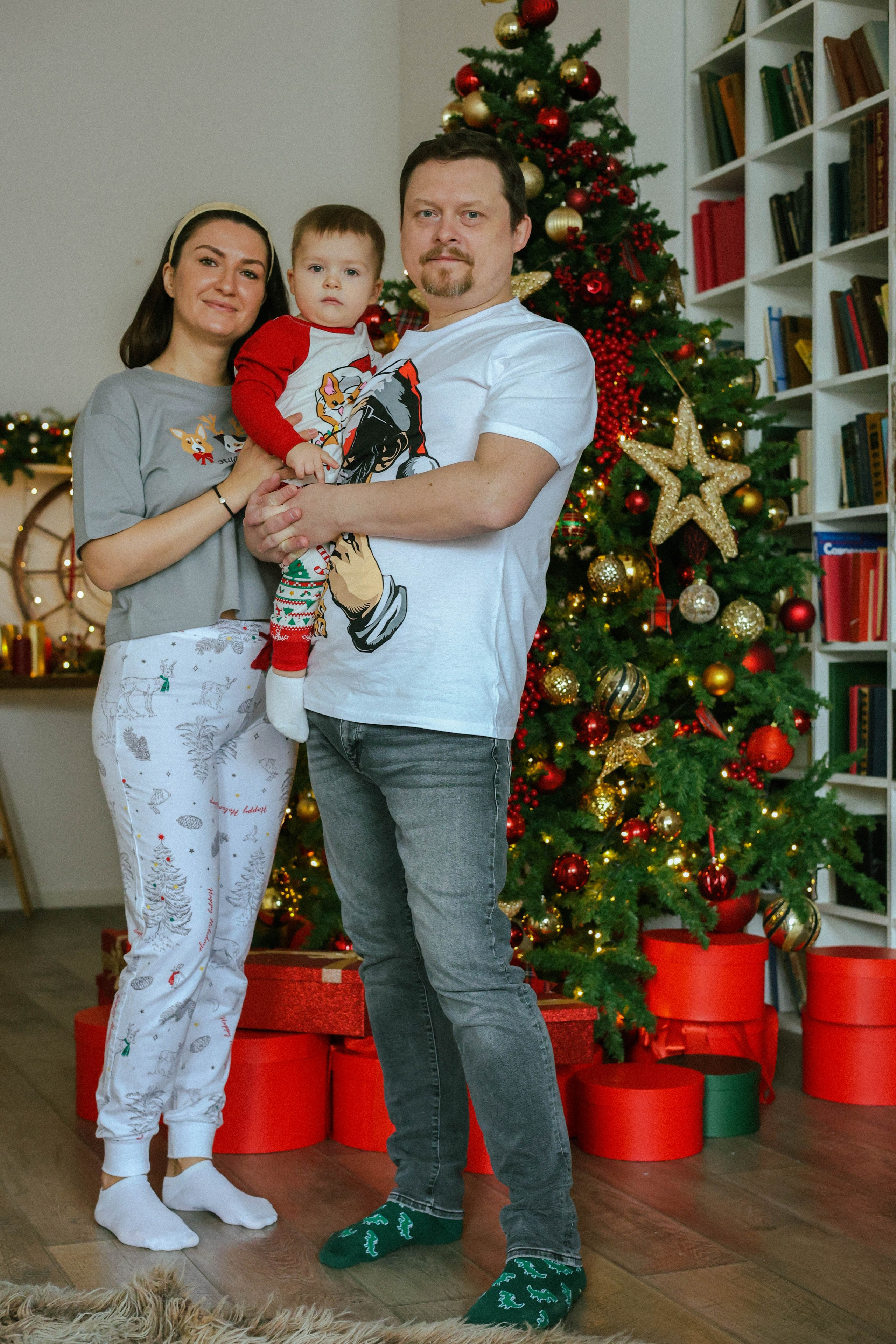 Новогодняя история «Анастасия и ее семья». Фотограф в Москве Анастасия Калинина