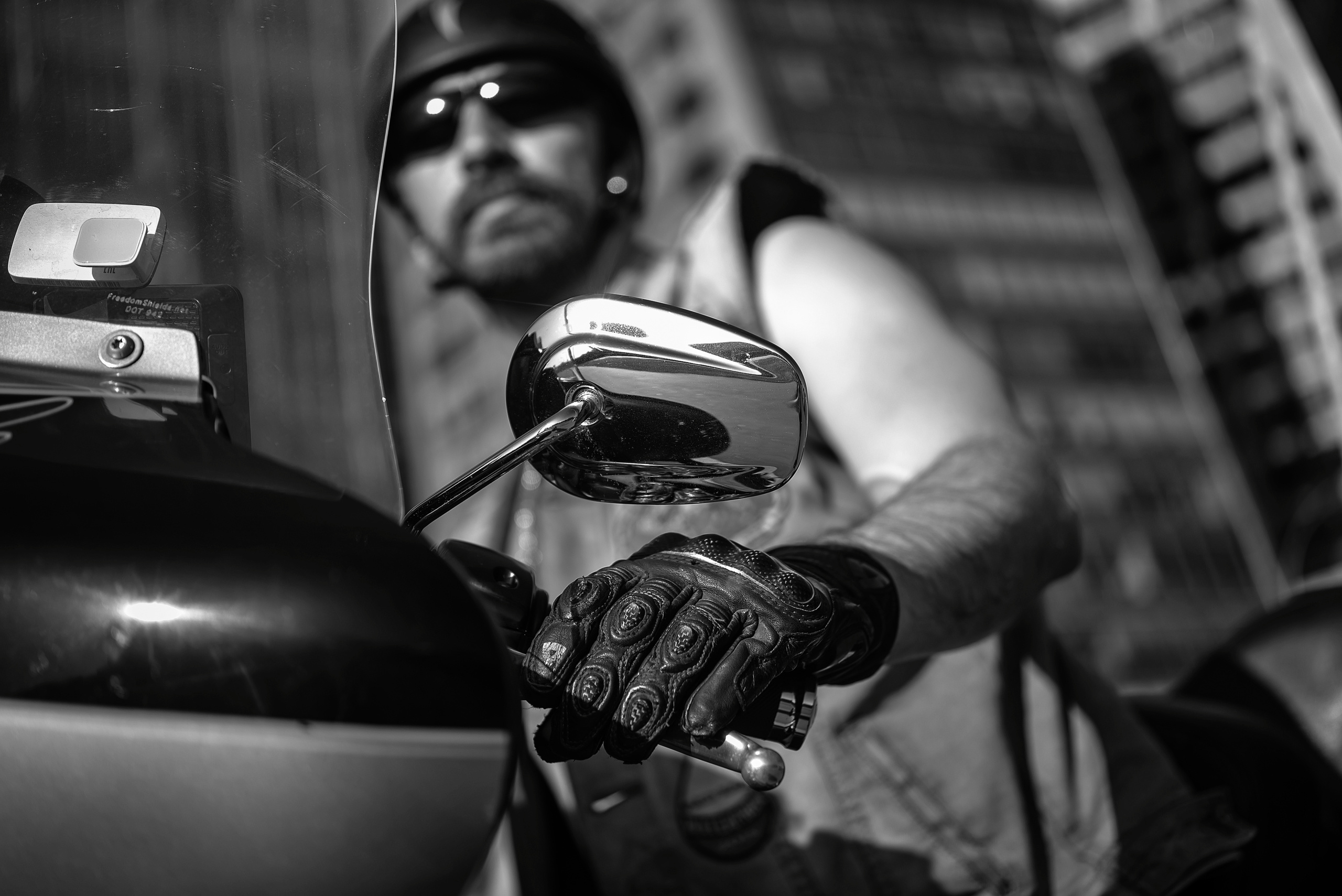 Harley Driver. Svetlana Lapina, portrait photographer, San Francisco