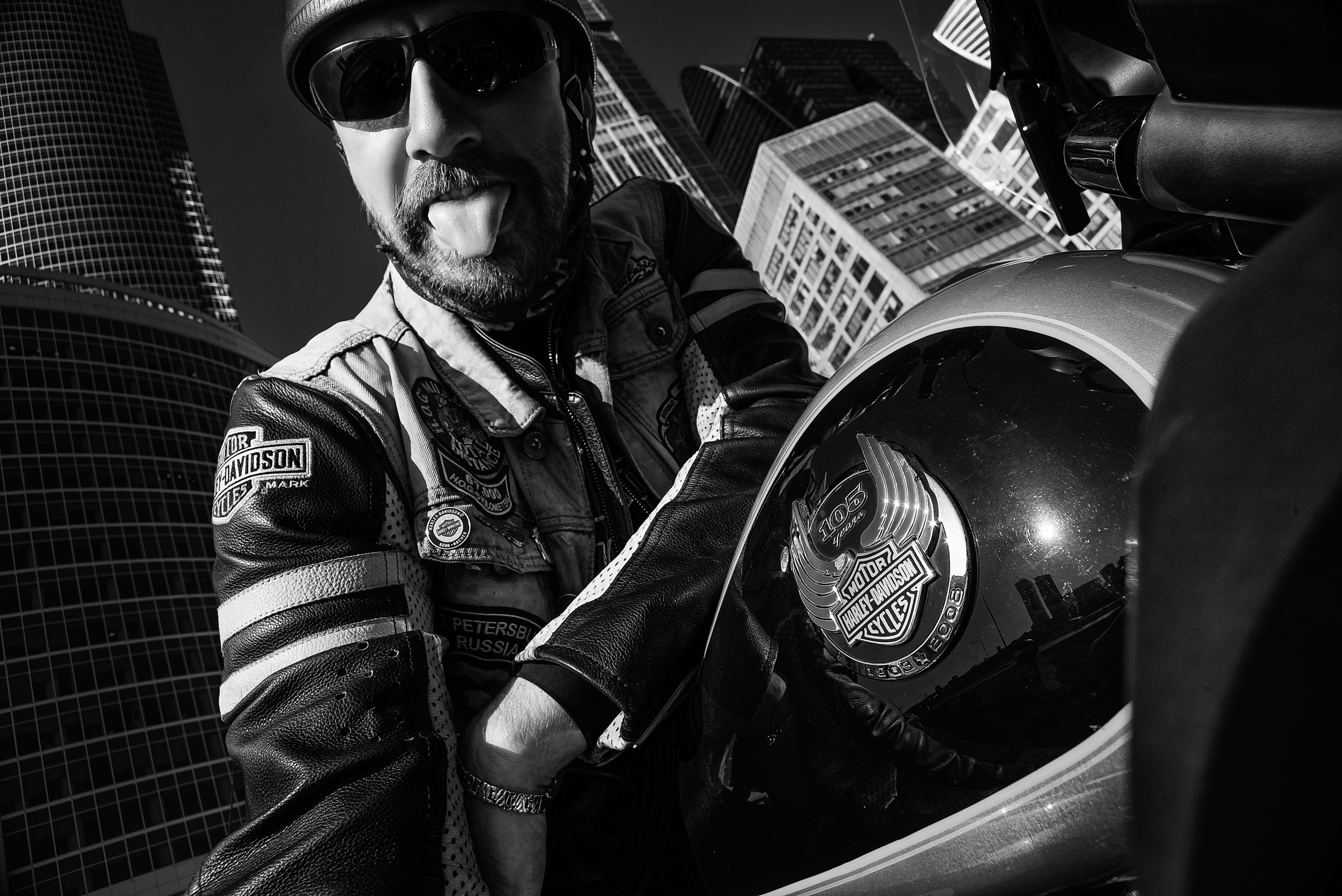 Harley Driver. Svetlana Lapina, portrait photographer, San Francisco