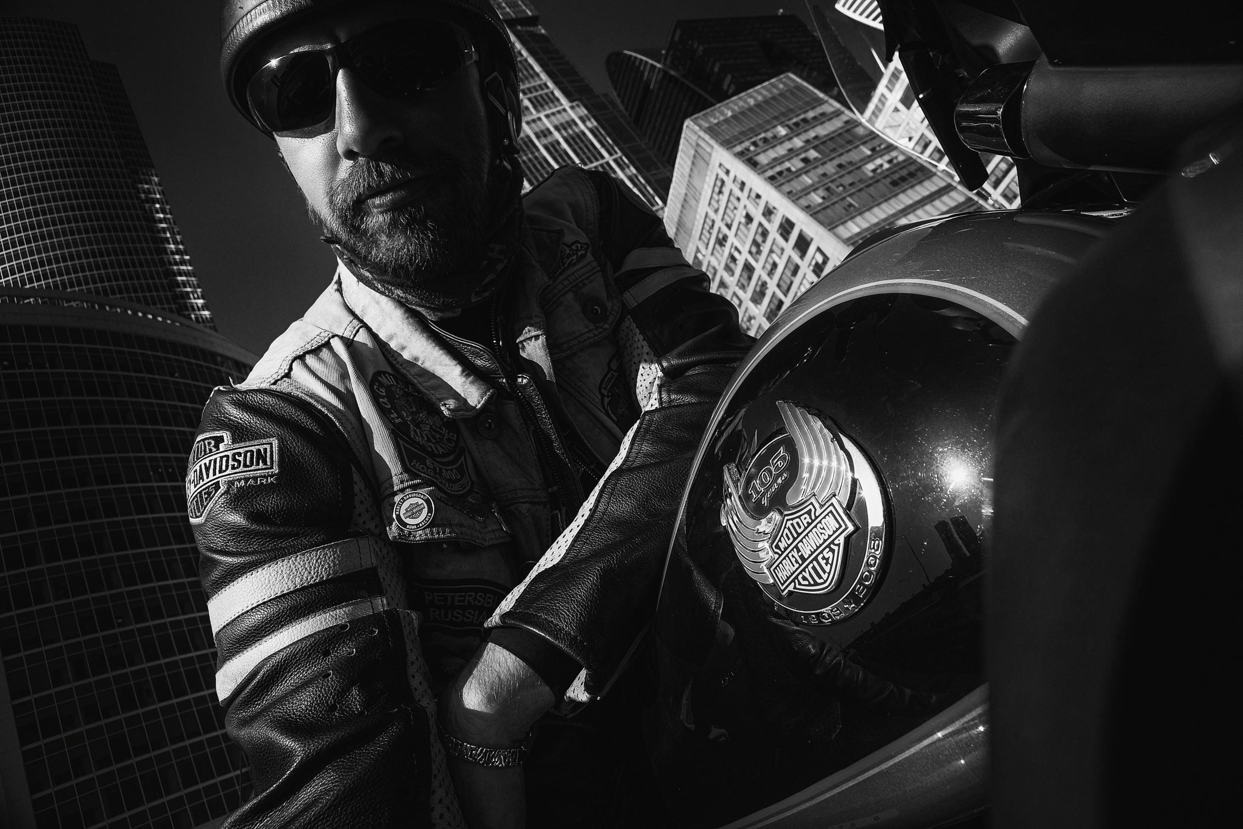 Harley Driver. Svetlana Lapina, portrait photographer, San Francisco