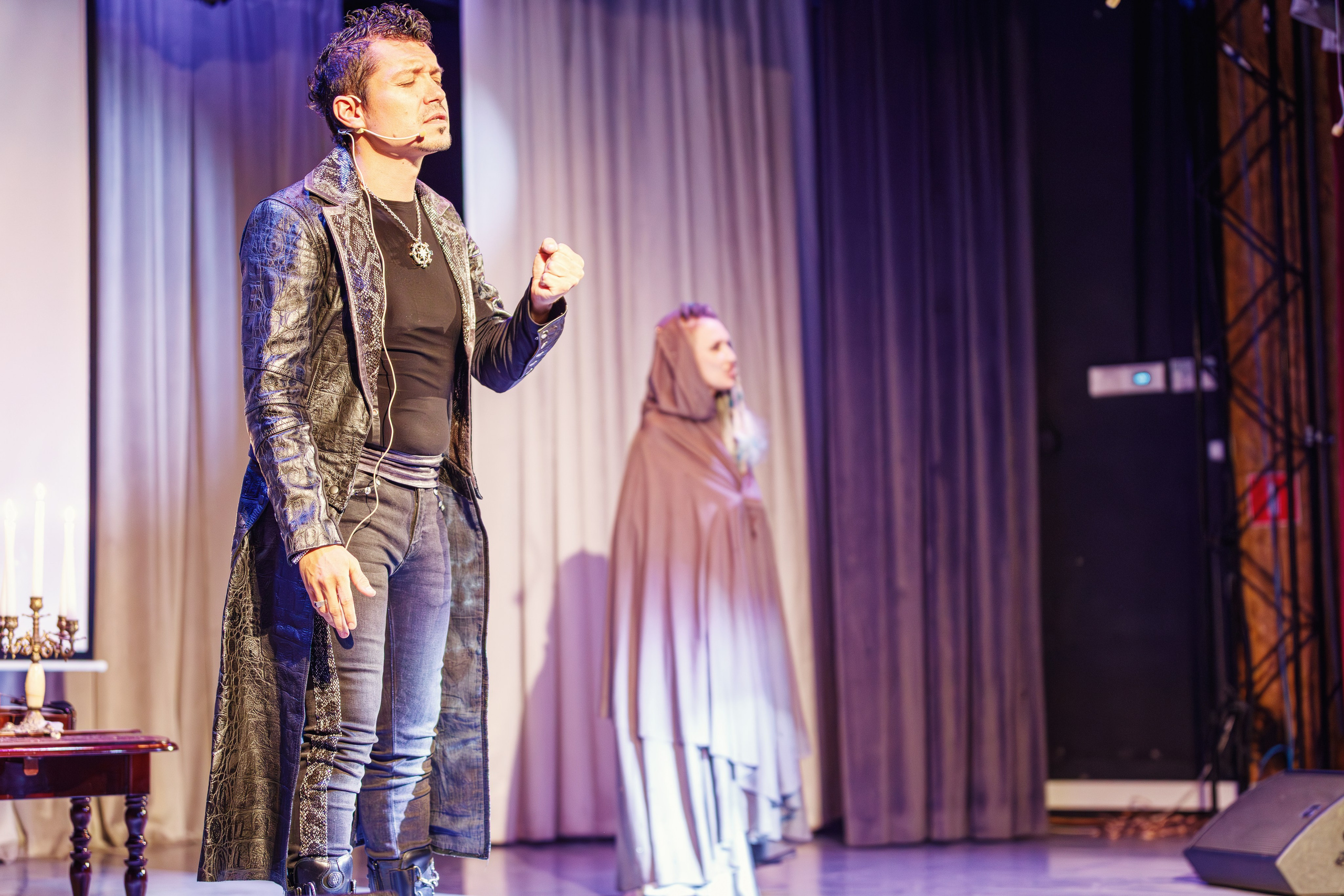 Мюзикл. Скрипка Паганини. Бэкстейдж. Фотограф портретист в Троицке и Москве Иван Парусиди