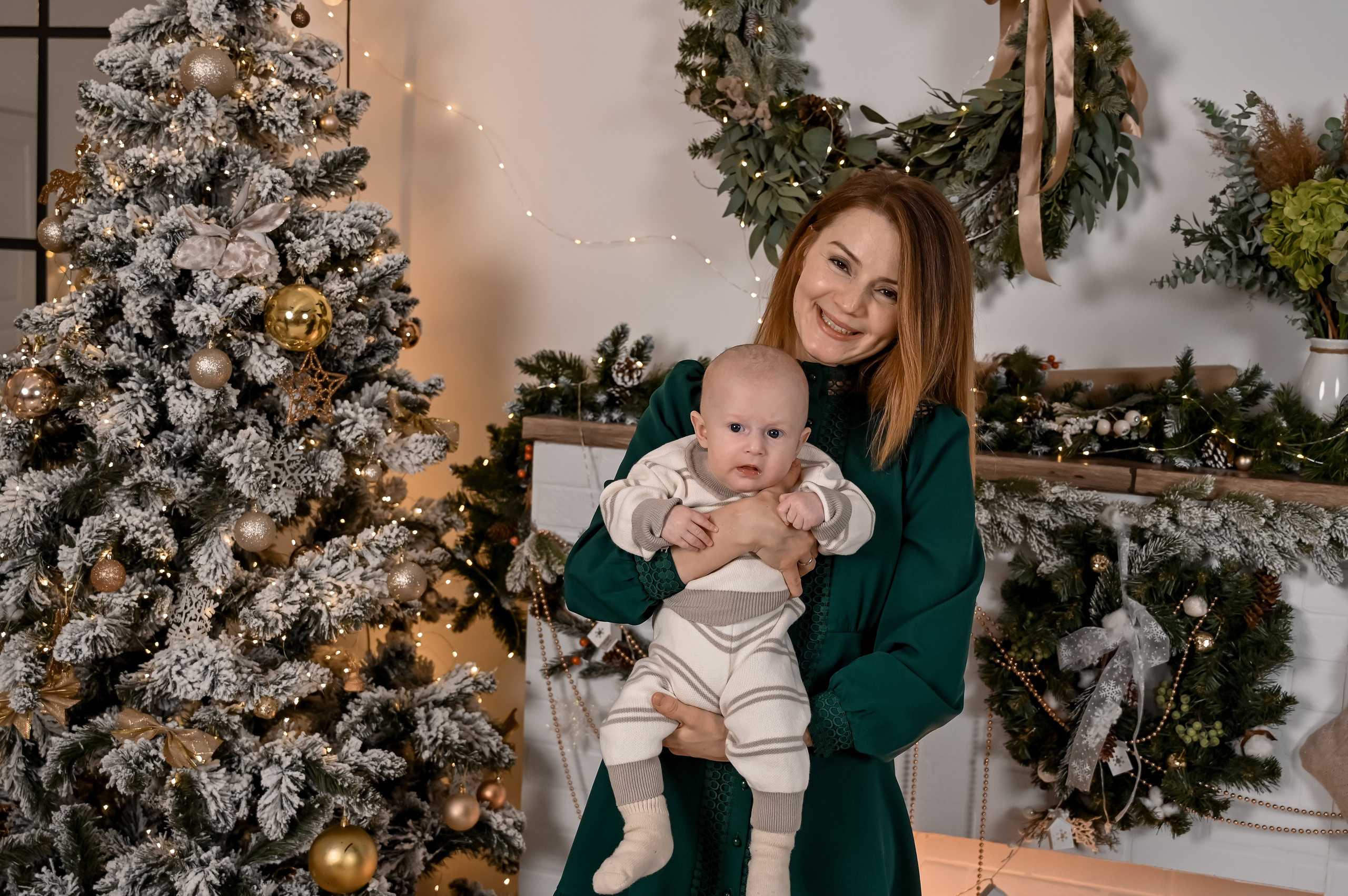 Новогодняя фотосессия в студии. Семейный и свадебный фотограф в г. Уфа Динара