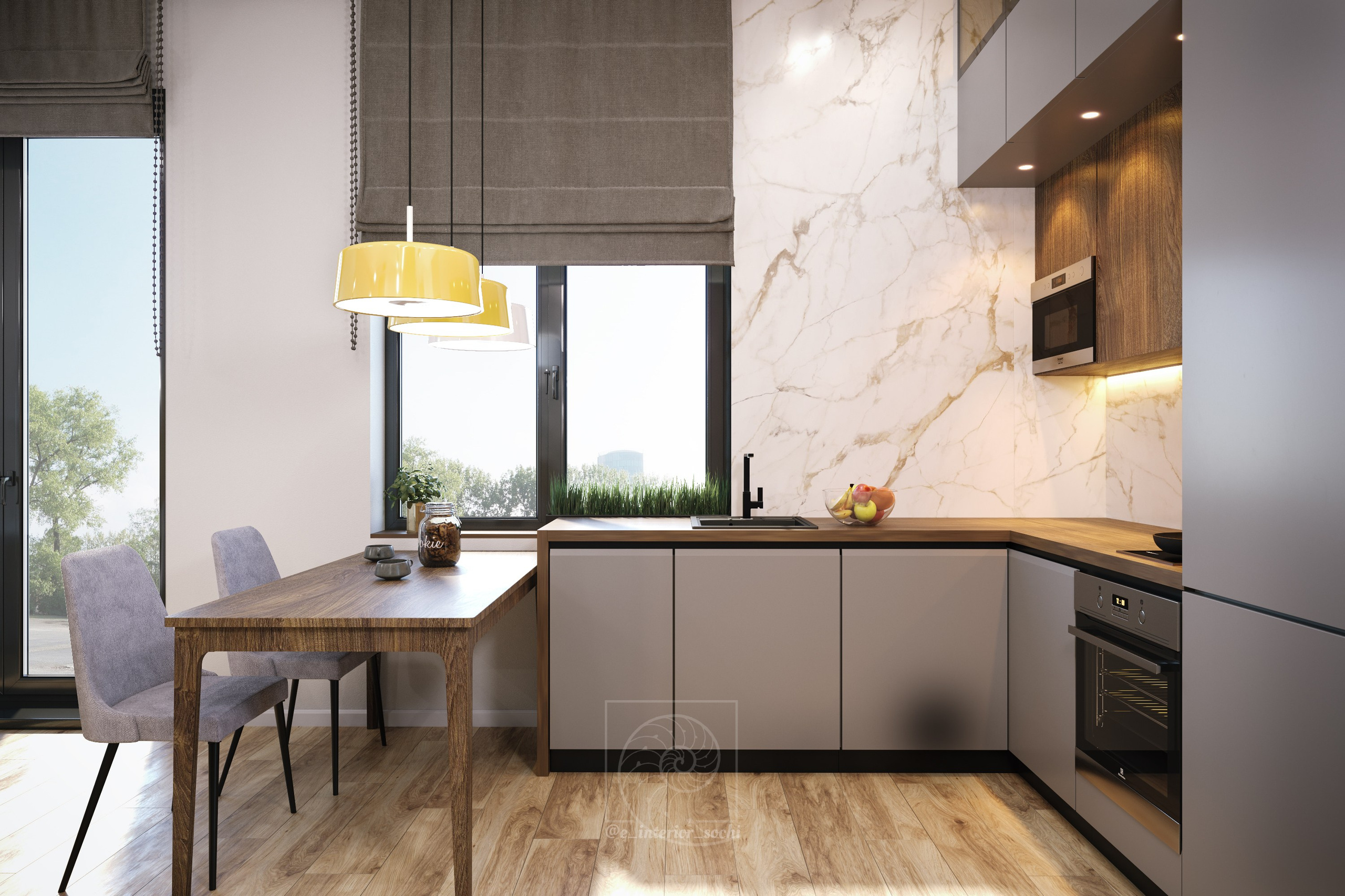 GLOW. Дизайн интерьера Евгения Тисленко