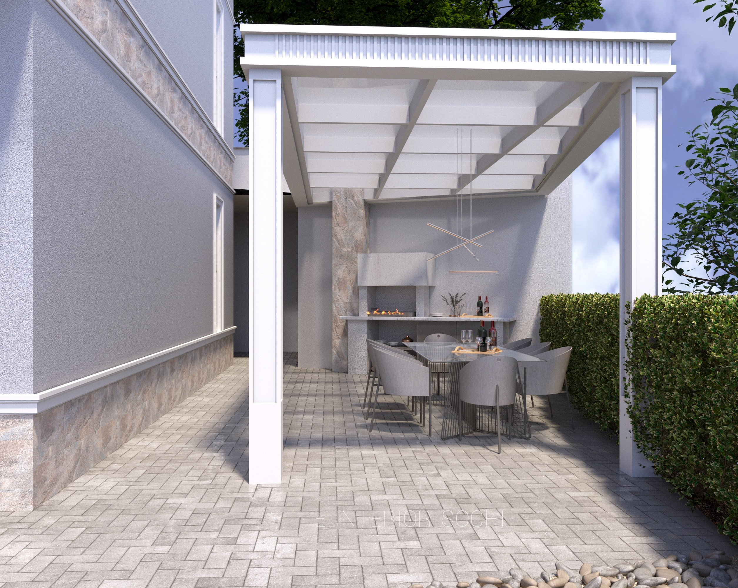 TOPAZ. Дизайн интерьера Евгения Тисленко