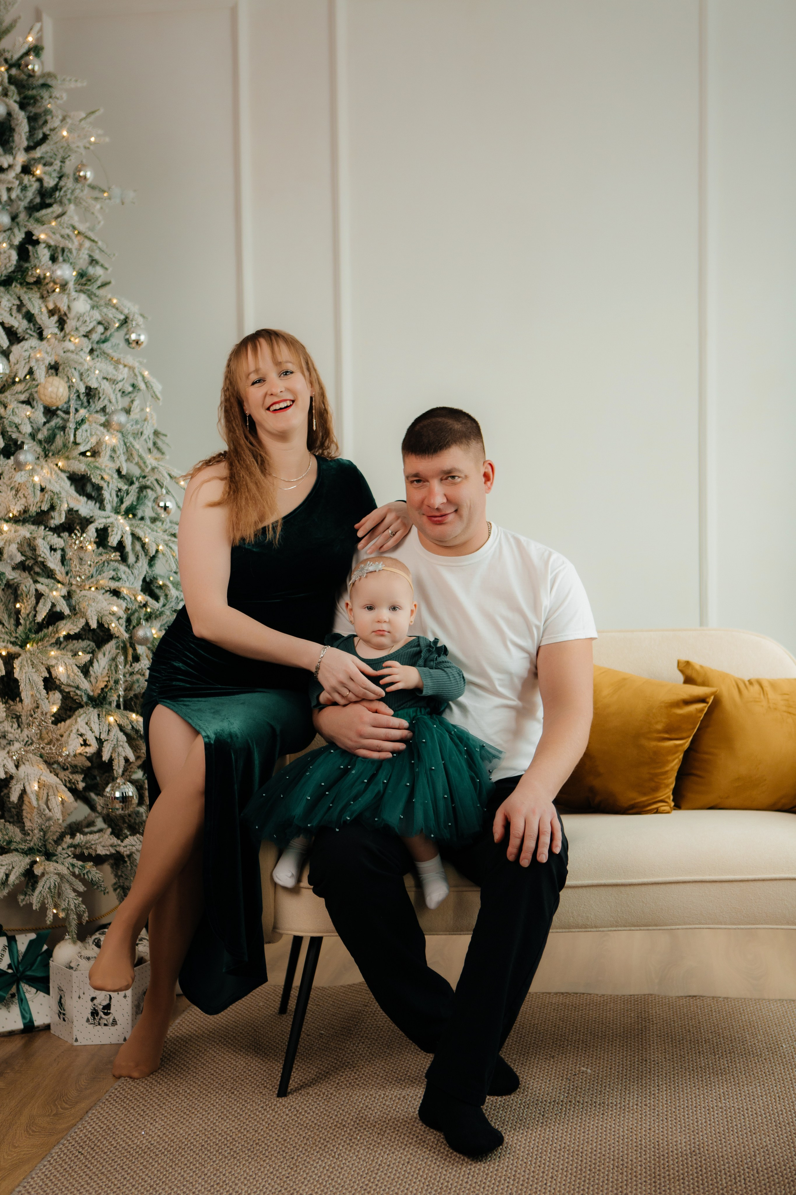 Семейная новогодняя. Photographer EKATERINA RUSKIKH