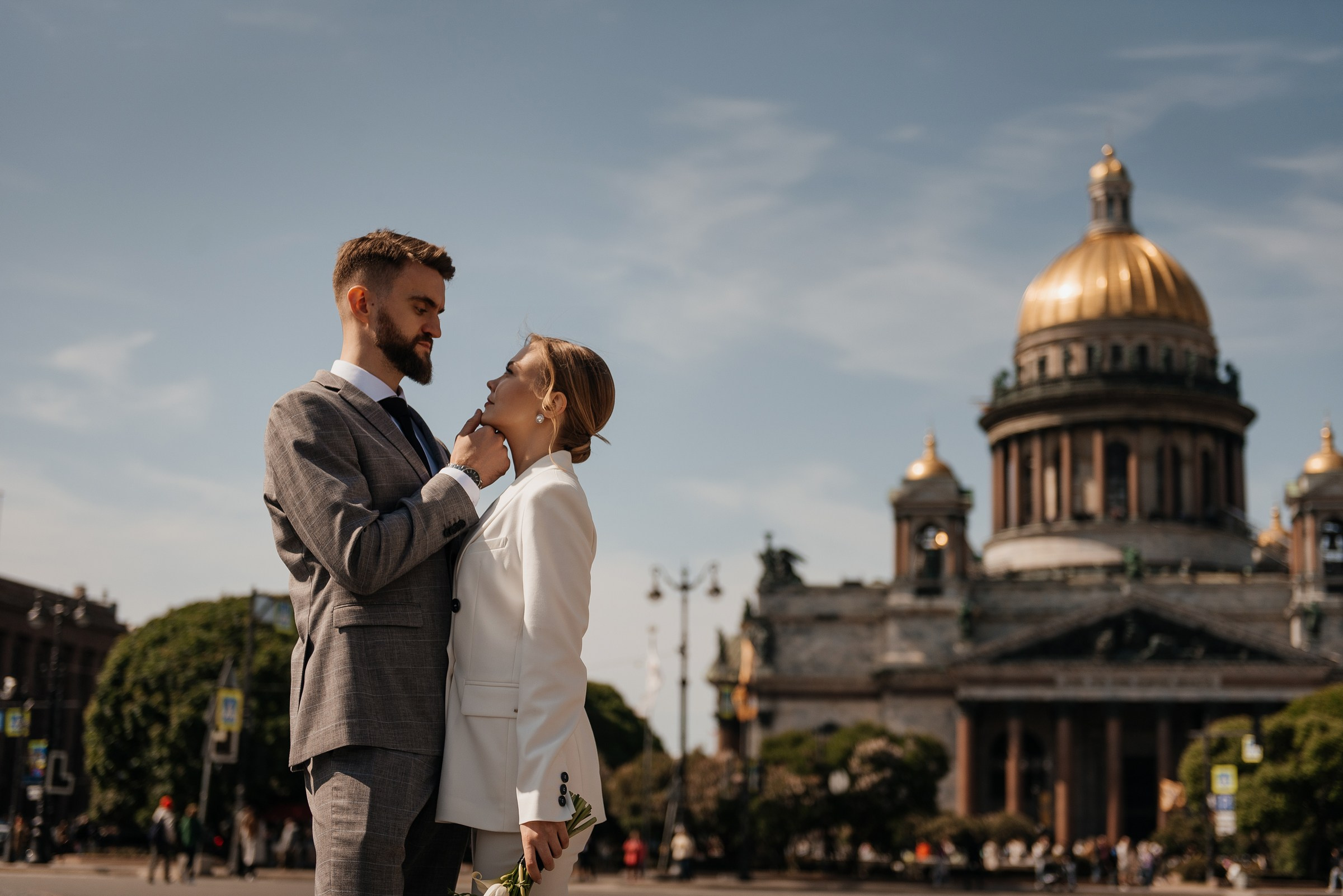 свадебная фотосессия у Исаакиевского собора