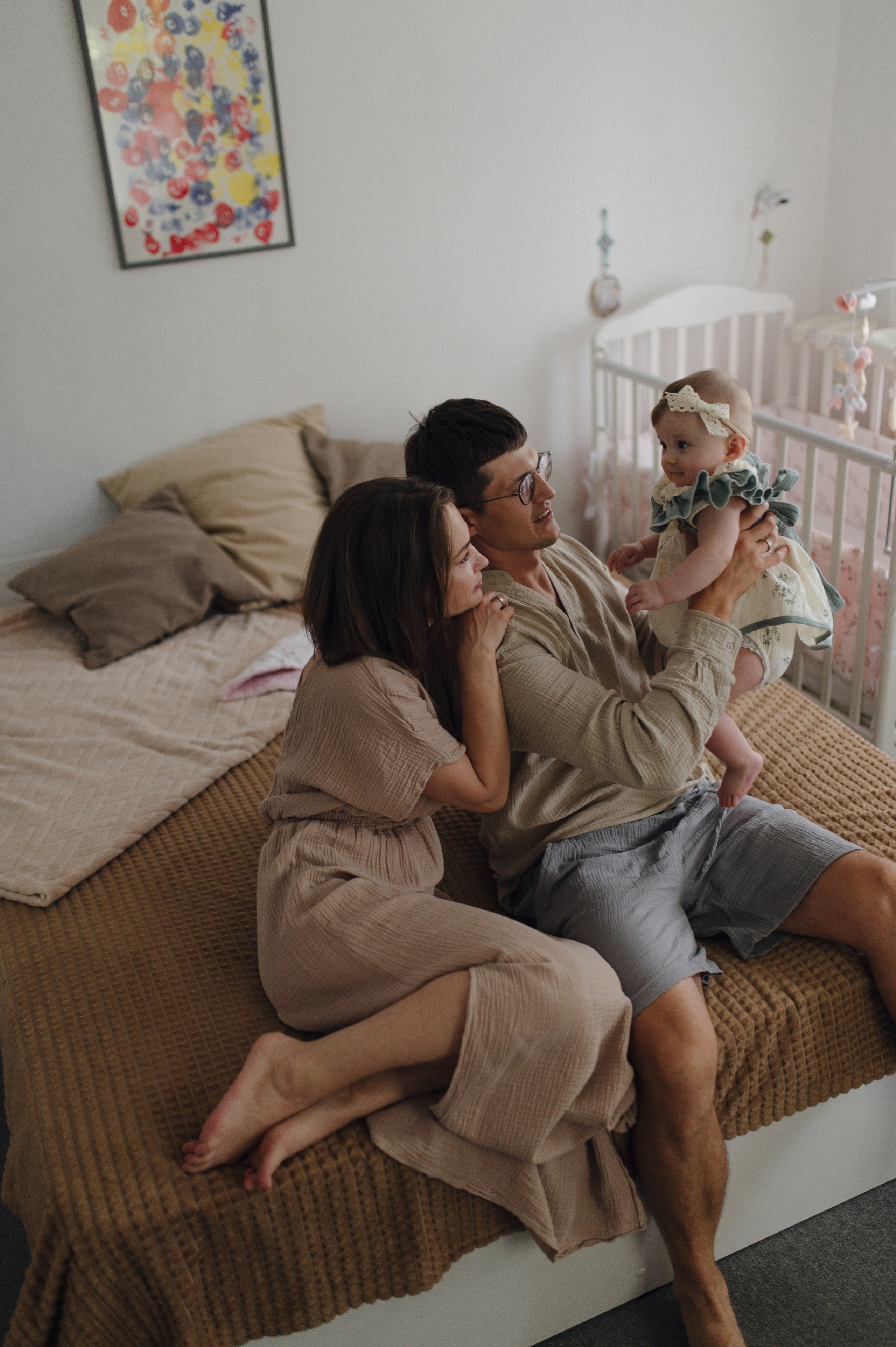 Ульяна, Яша и Лия. Домашняя история. Свадебный фотограф Москва и Санкт-Петербург. Анастасия Чудина