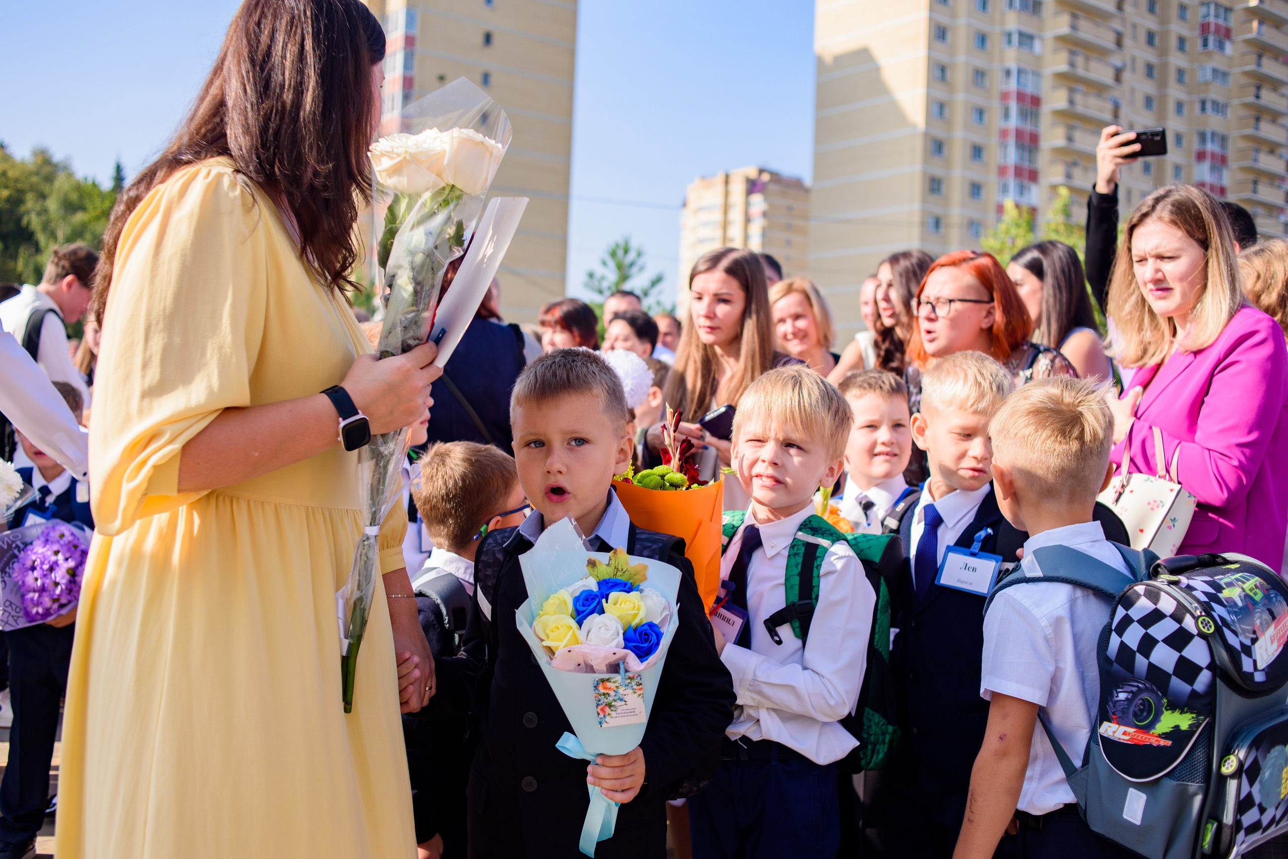 1-е сентября 2023. Фотограф Юлия Попова