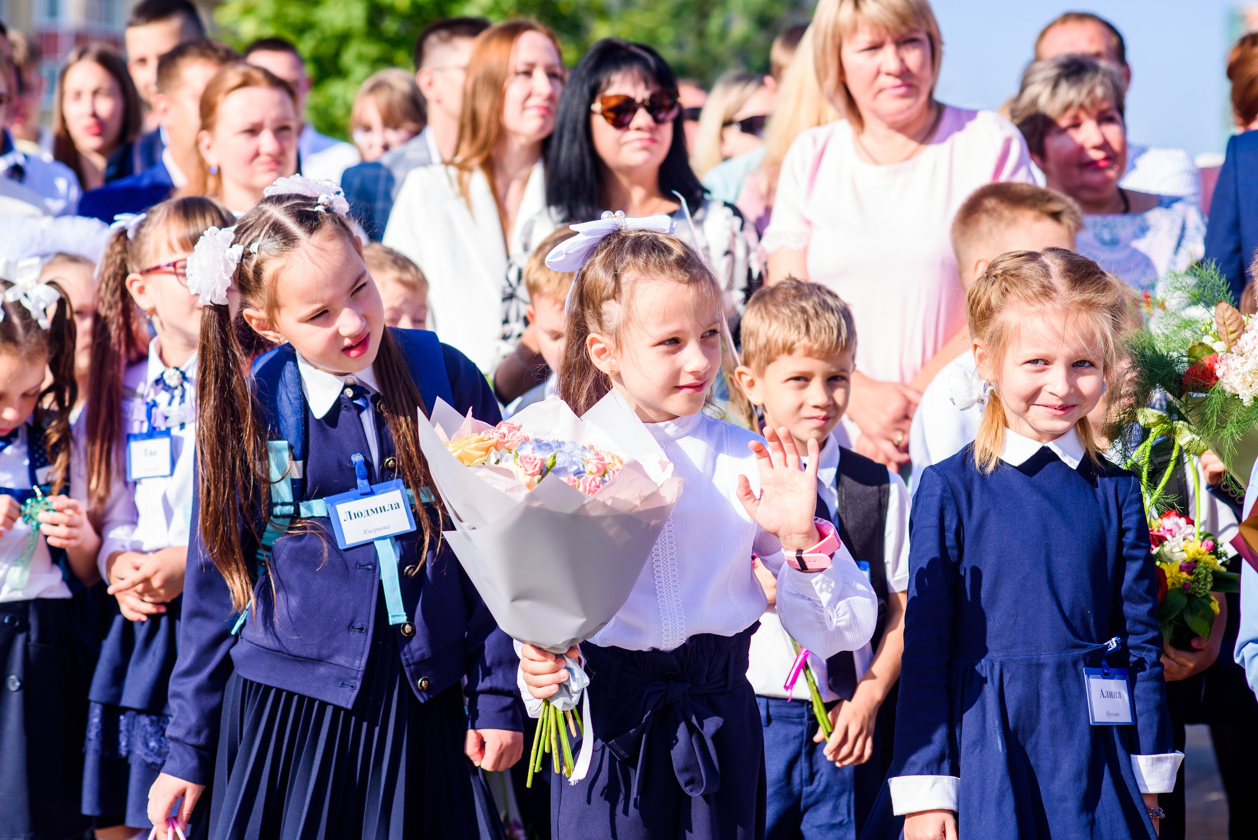 1-е сентября 2023. Фотограф Юлия Попова