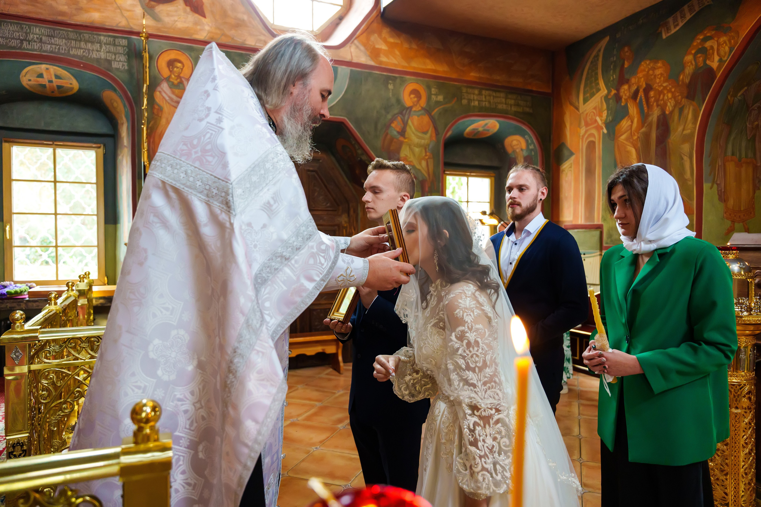 Венчание. Фотограф Юлия Попова