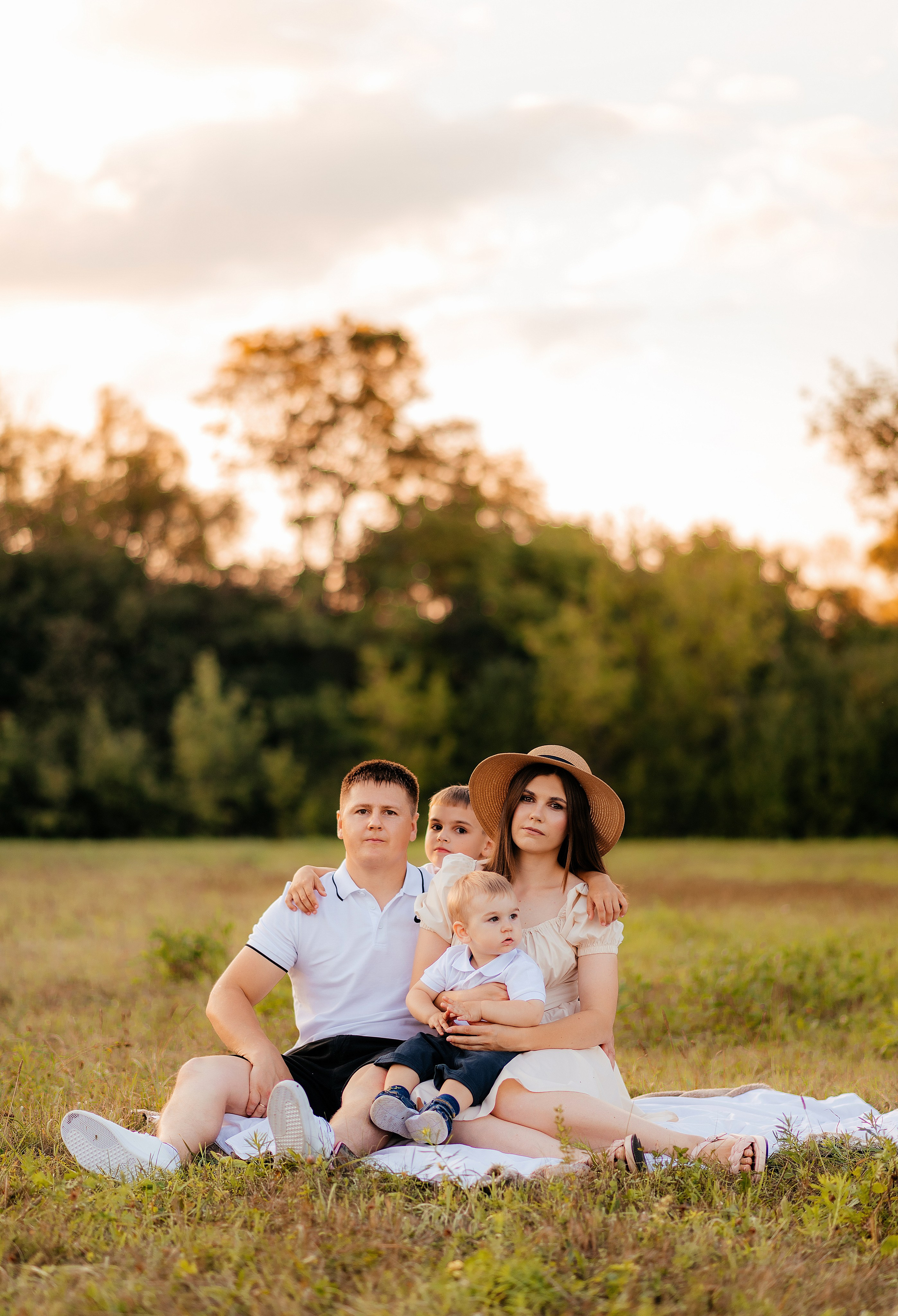 Семья Жуковых. Фотограф Юлия Стрыгина