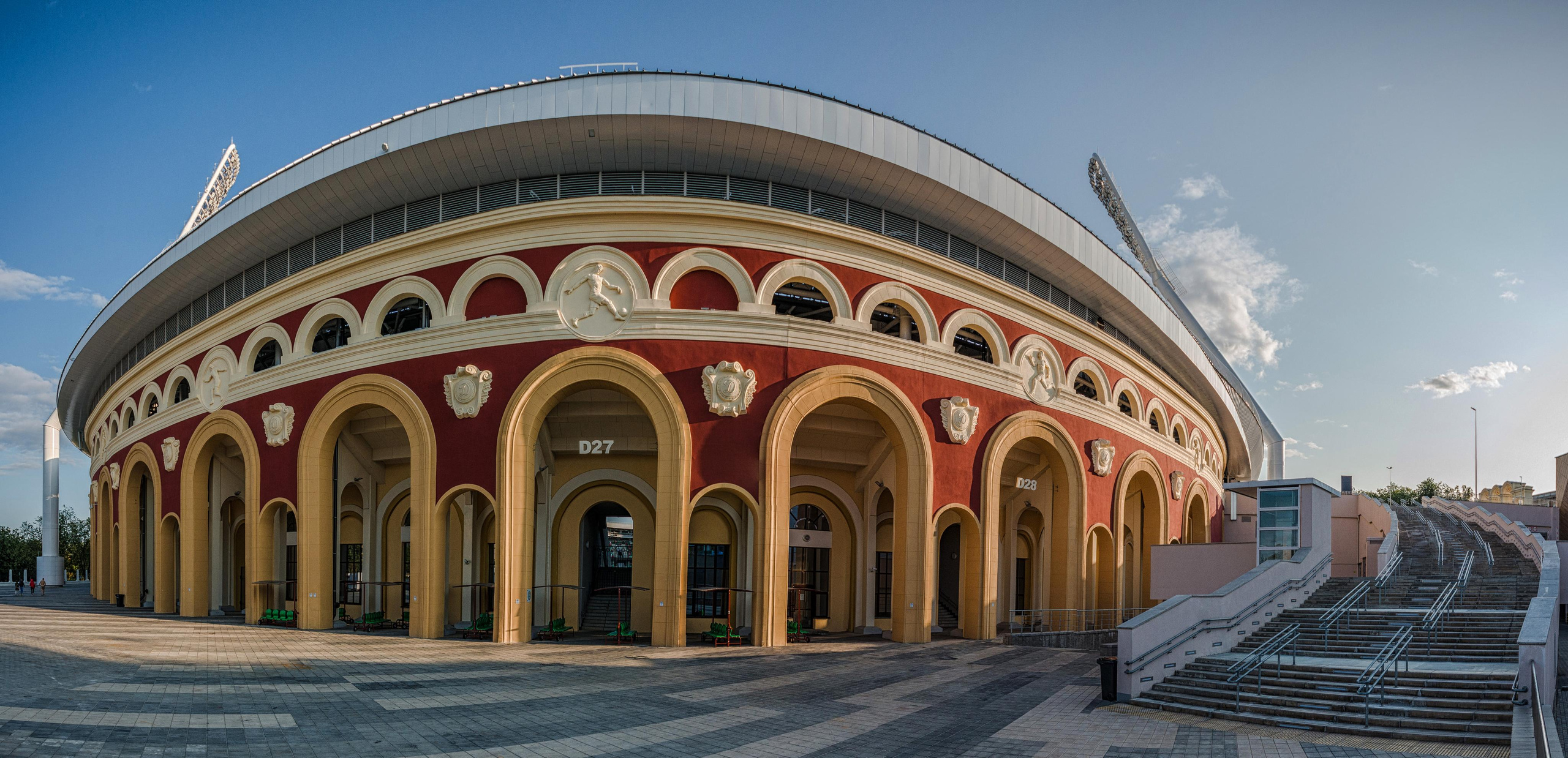 Архитектурная фотосъемка —Национальный олимпийский стадион «Динамо»  г. Минск. Фотограф Платон Македонский