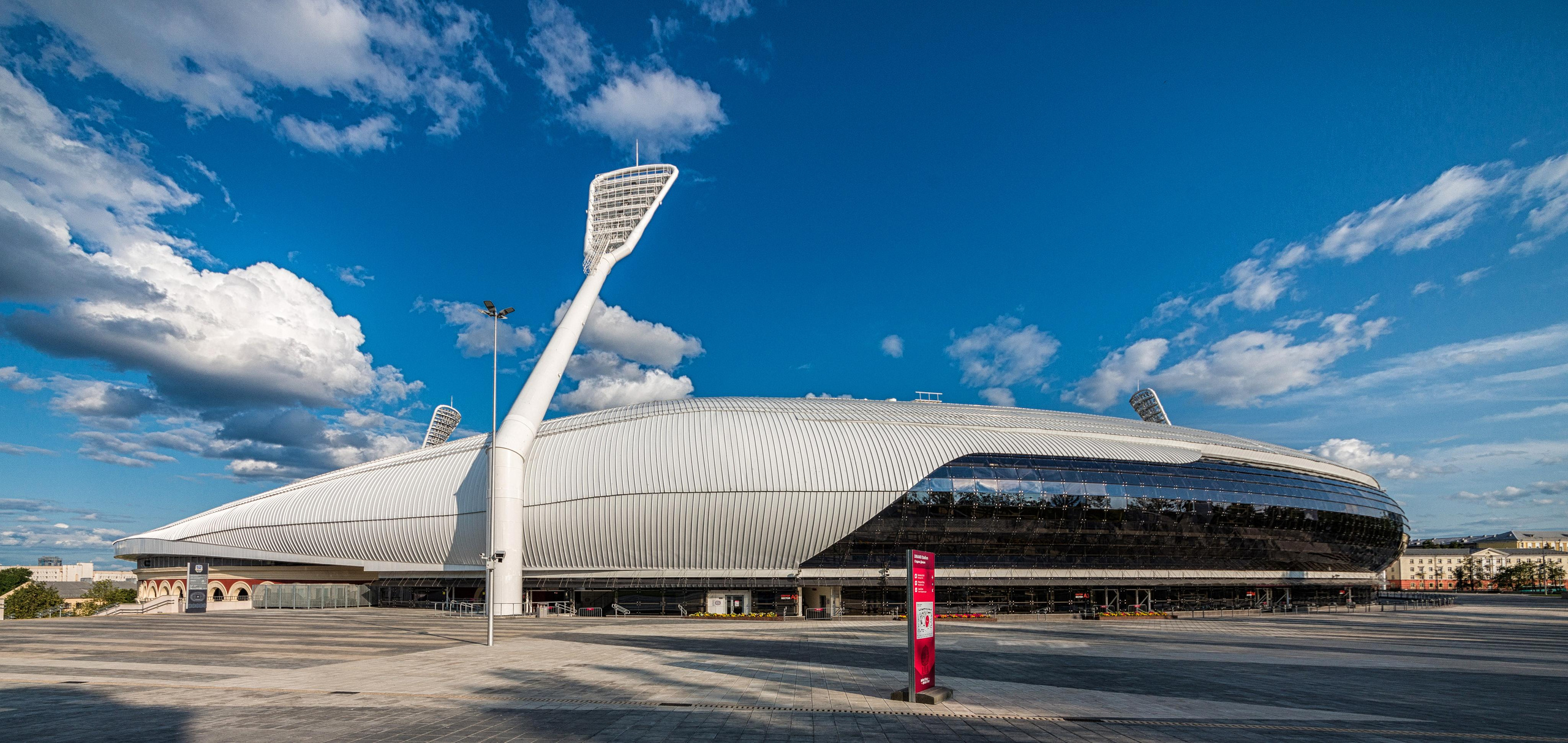 Архитектурная фотосъемка —Национальный олимпийский стадион «Динамо»  г. Минск. Фотограф Платон Македонский