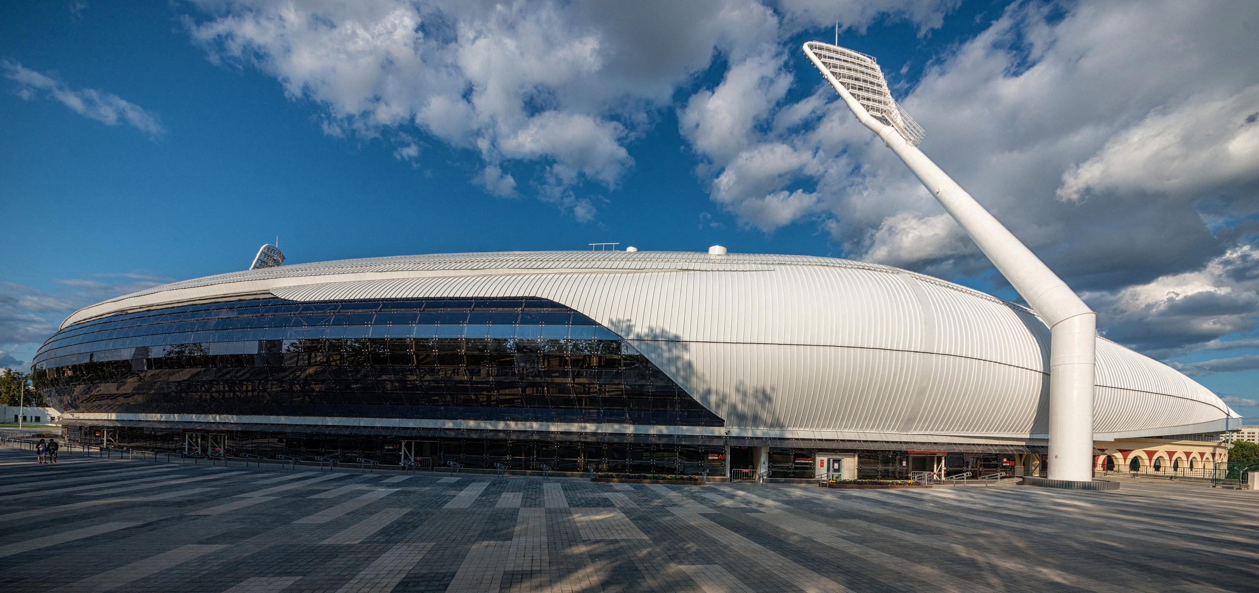 Архитектурная фотосъемка —Национальный олимпийский стадион «Динамо»  г. Минск. Фотограф Платон Македонский