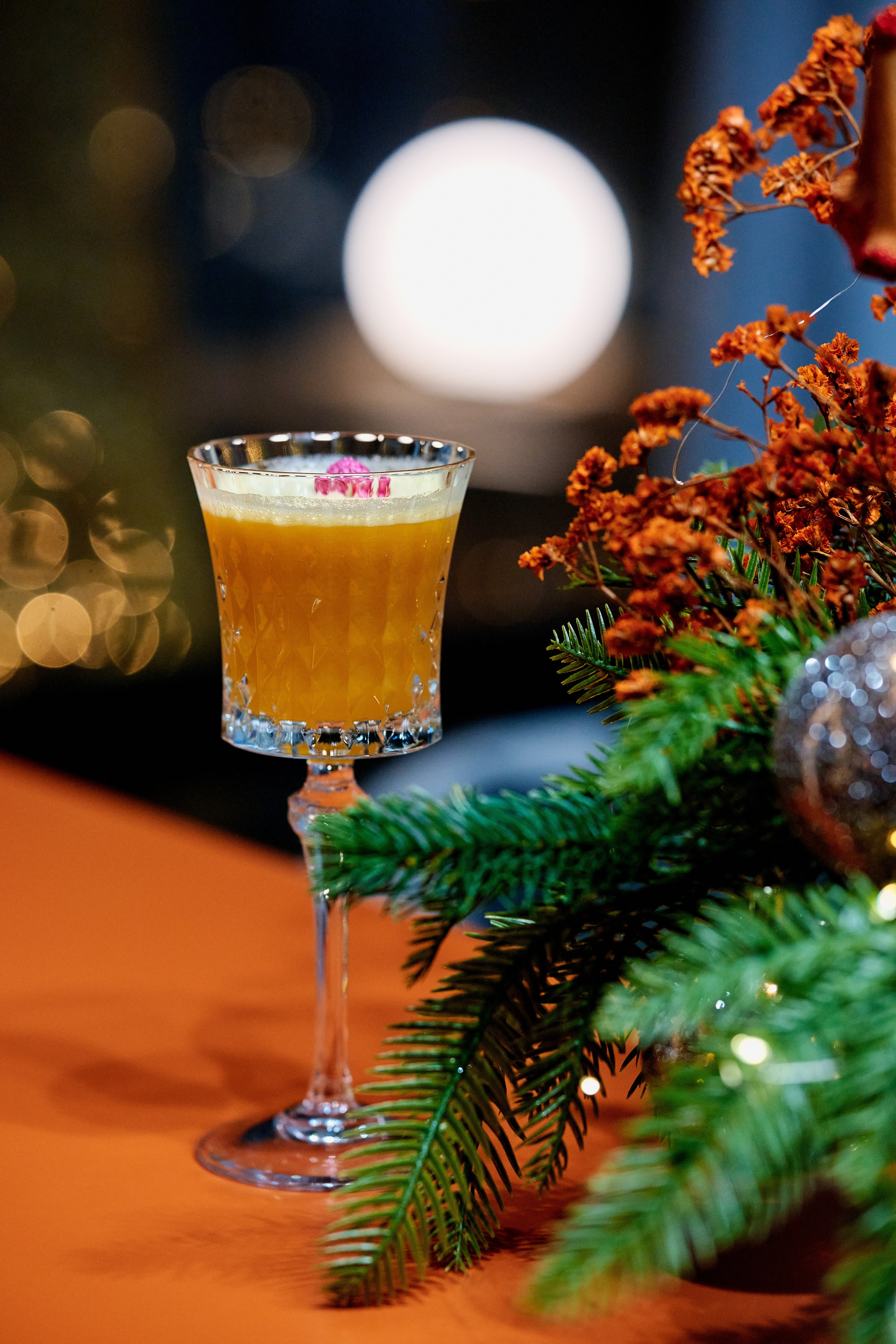 Новогодний декор ресторана Альбатрос. Фотограф Таганрог Анна Трайжон