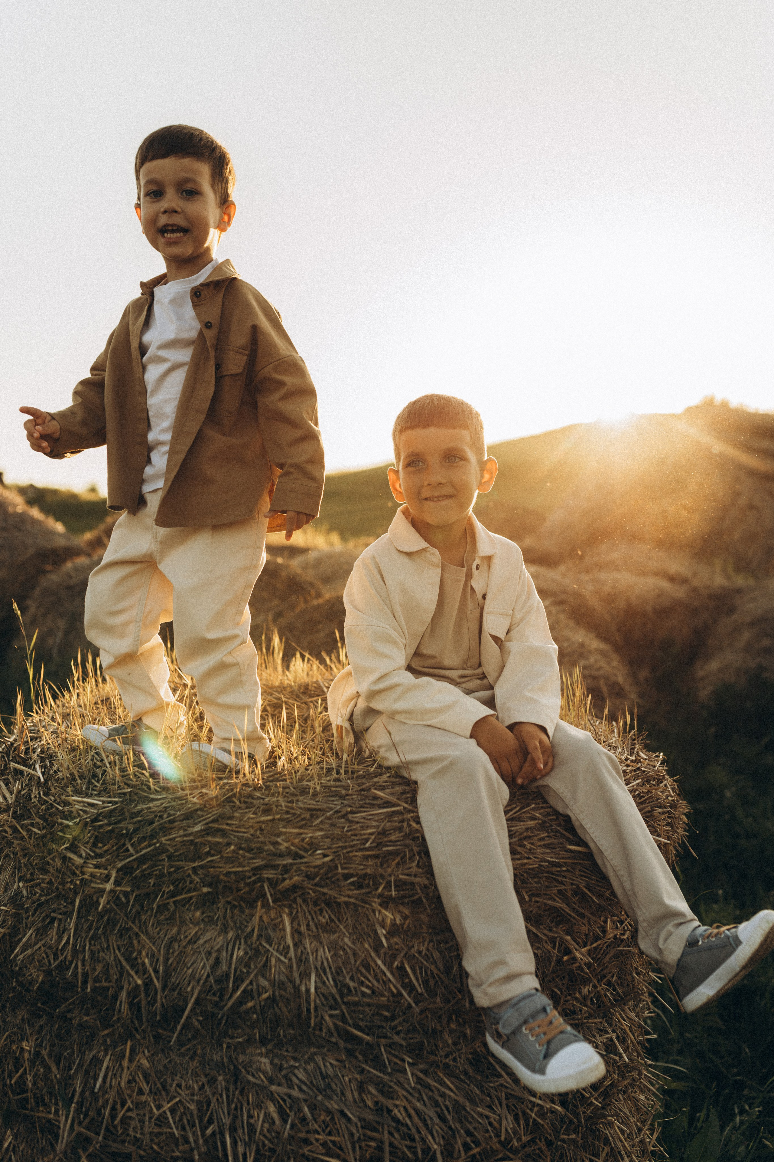 Закат на ферме. Семейный фотограф в Новороссийске и Анапе Александра Яковлева