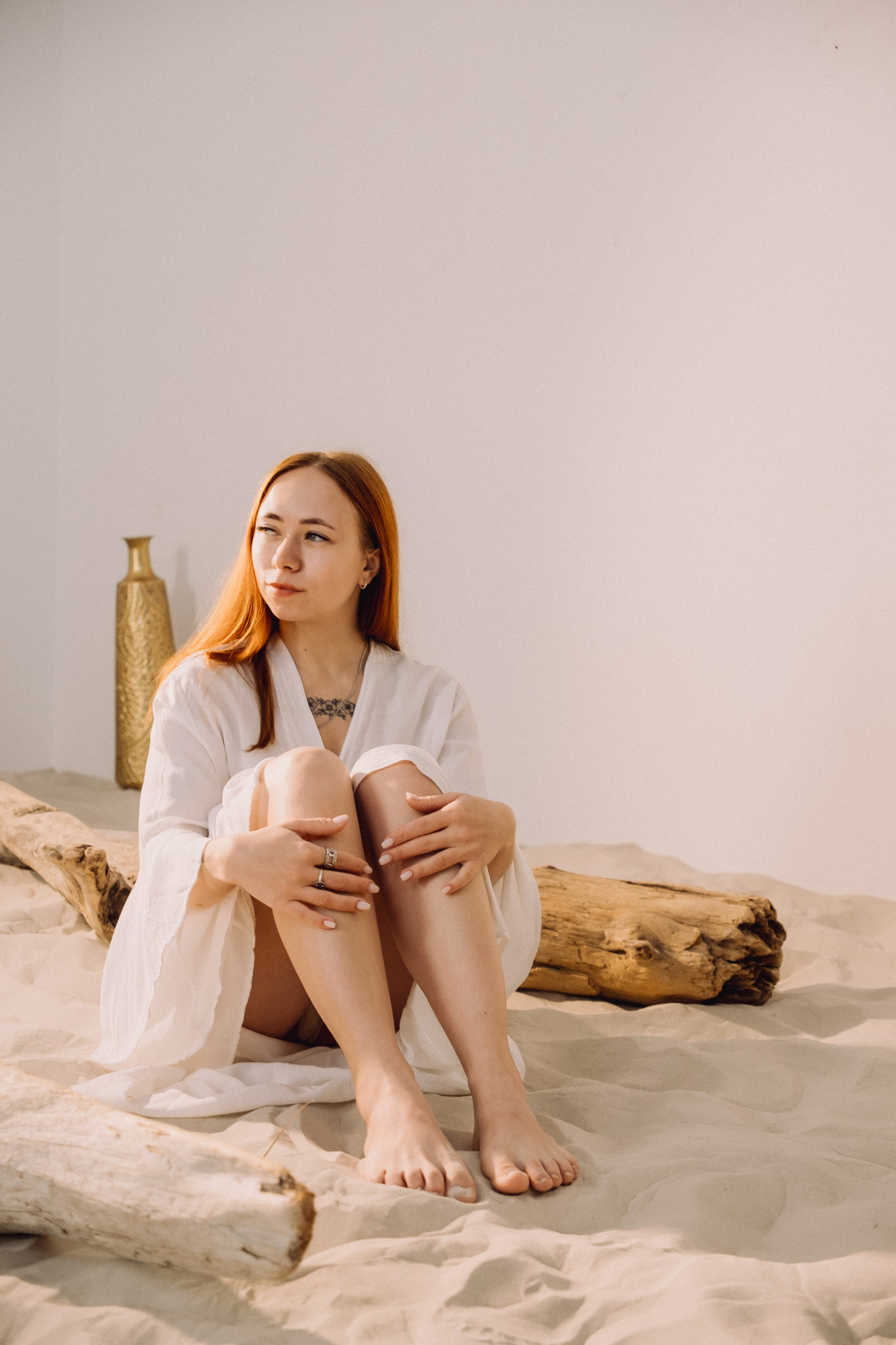 Женщина в песках. Фотограф в Иркутске Анна Мирошникова