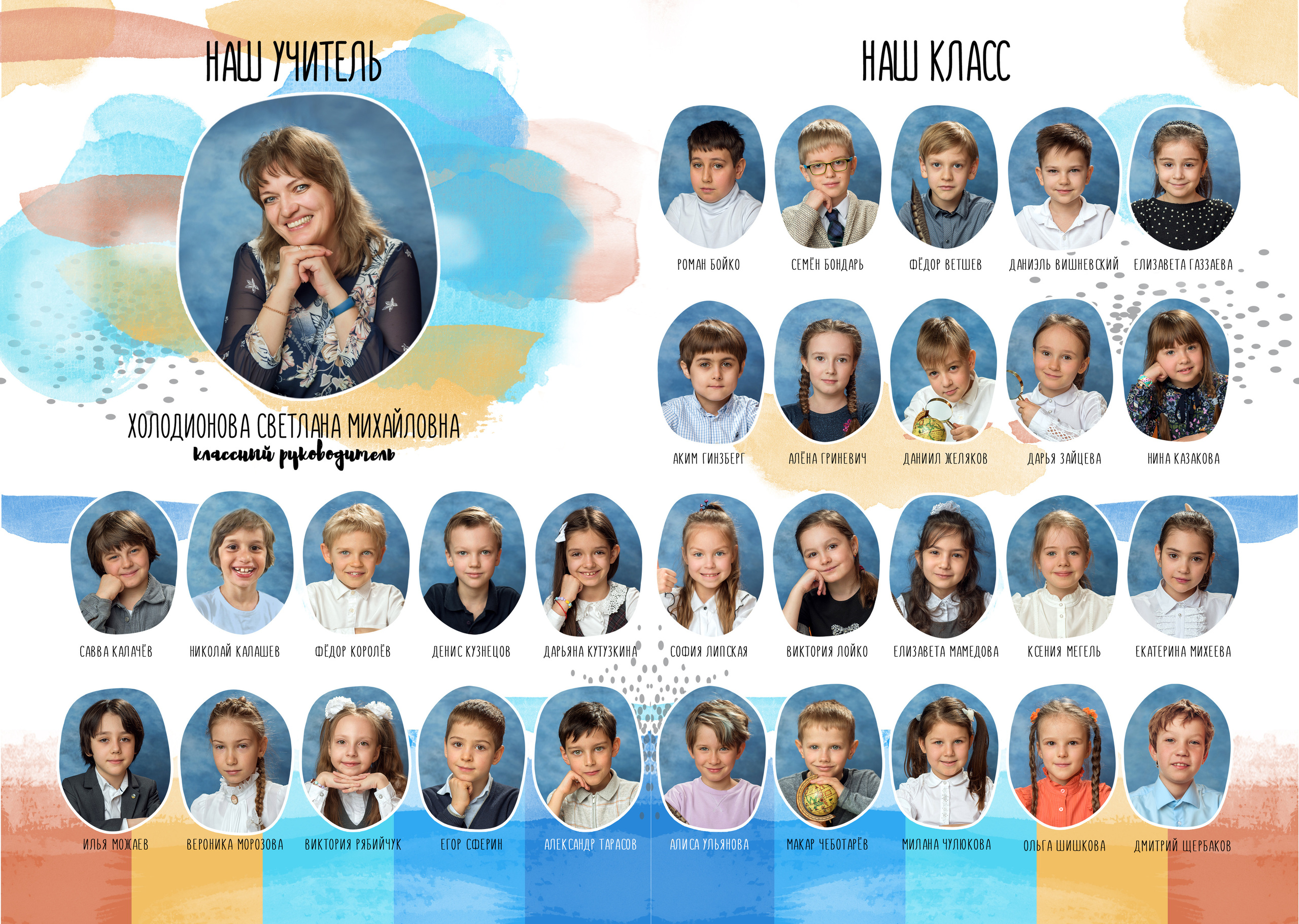 Виньетки. Семейный фотограф Израиль. Фотокниги и школьные альбомы