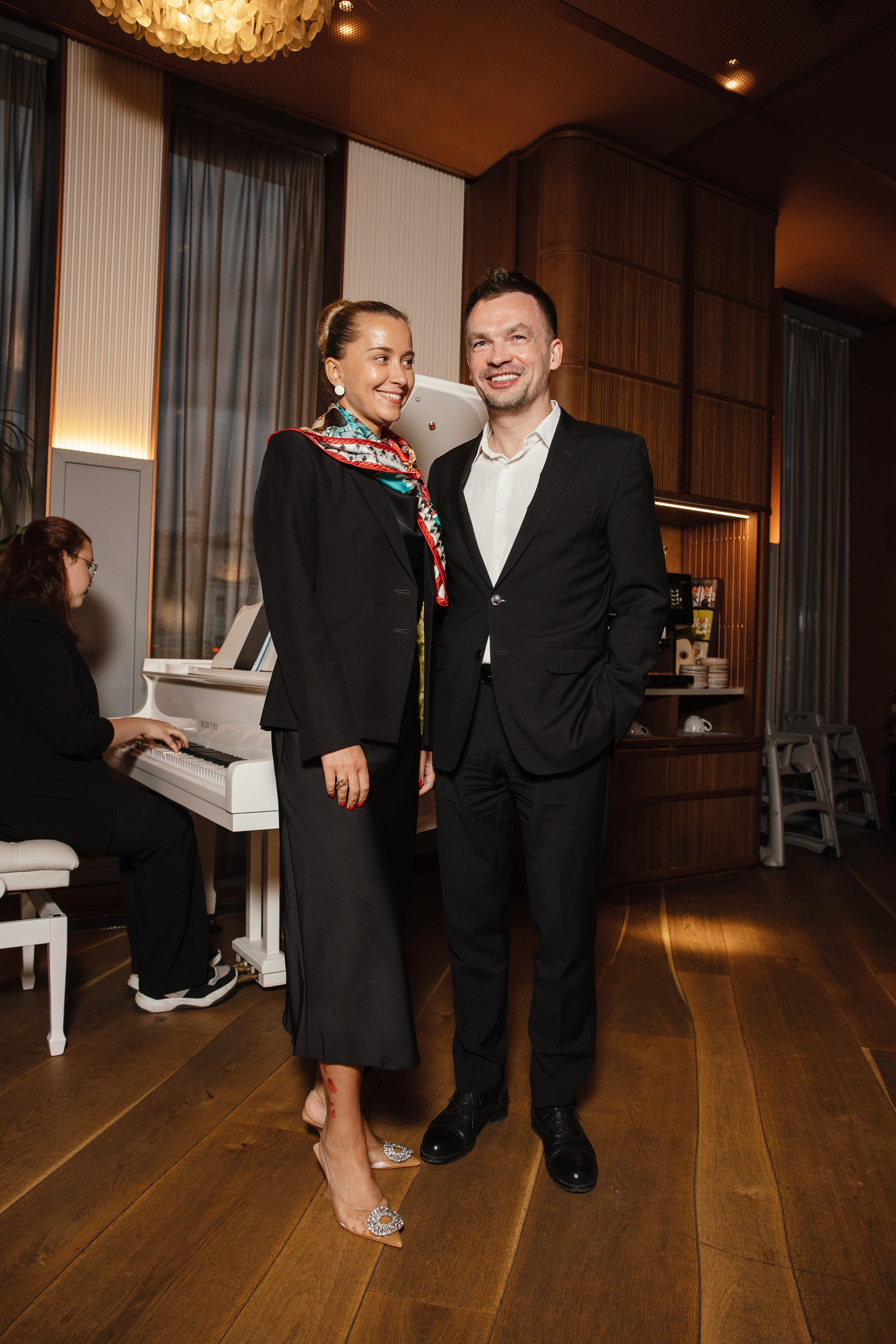 Презентация Russian Fashion Dom в ресторане Shagal. Контент фотограф в Москве и области Елена Кулакова