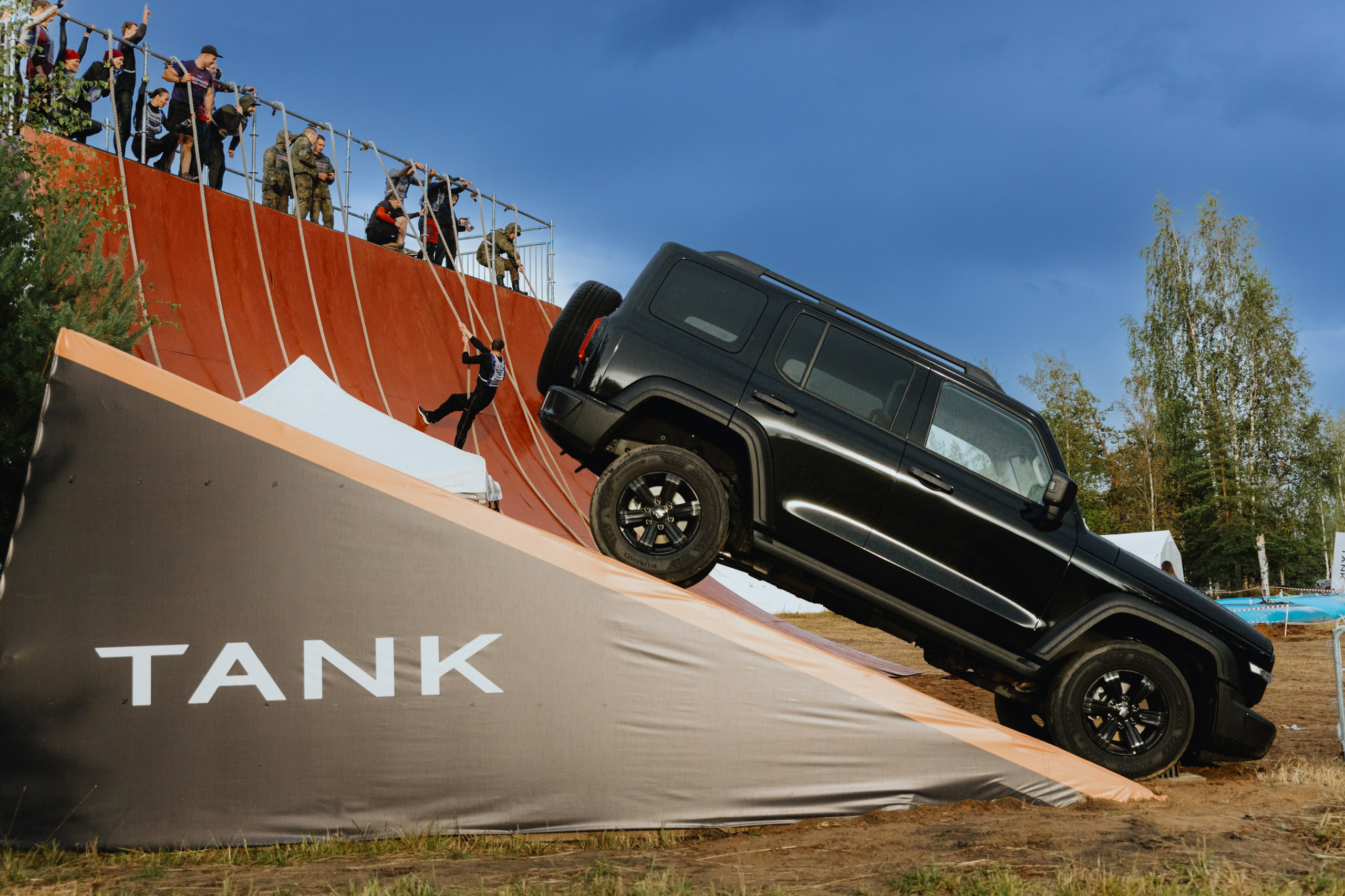 TANK на «Гонке Героев». Фотограф в Москве и Санкт-Петербурге Дарина