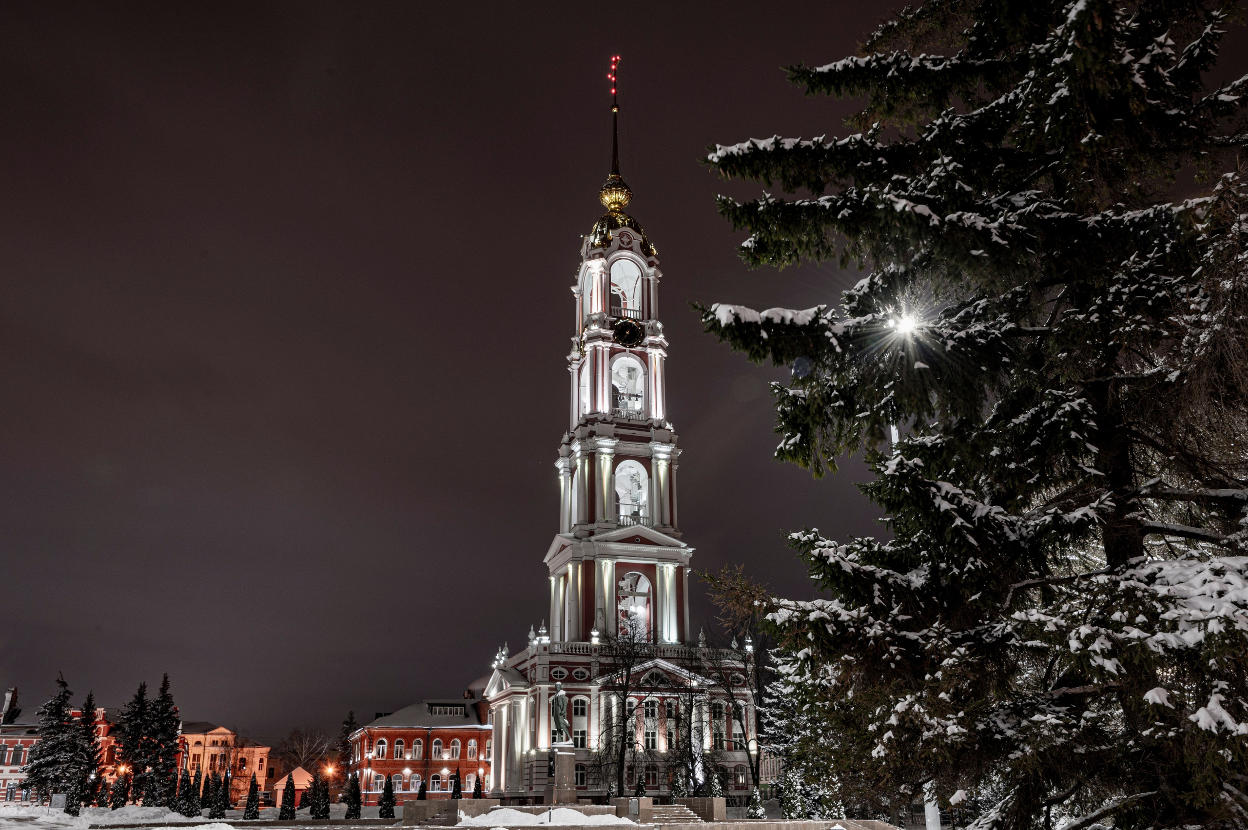 Январский Тамбов. 2024 год. Фотограф Роман Адлер