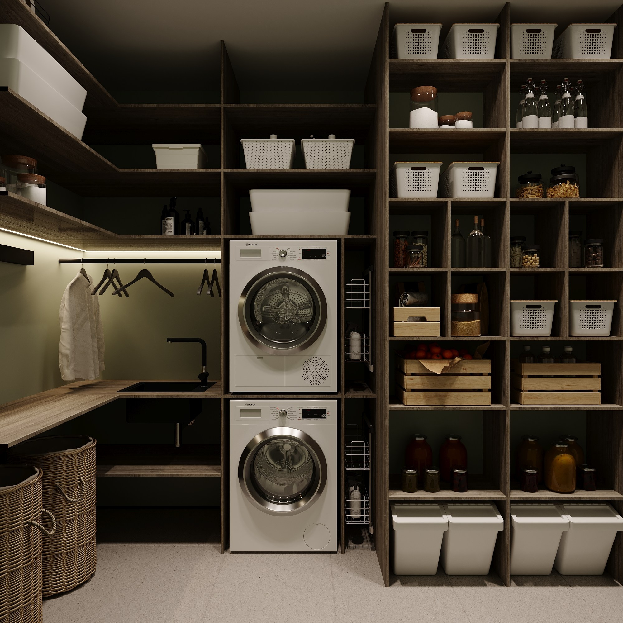 Помещения по уходу за домом. Дизайнер интерьера Еремина Юлия