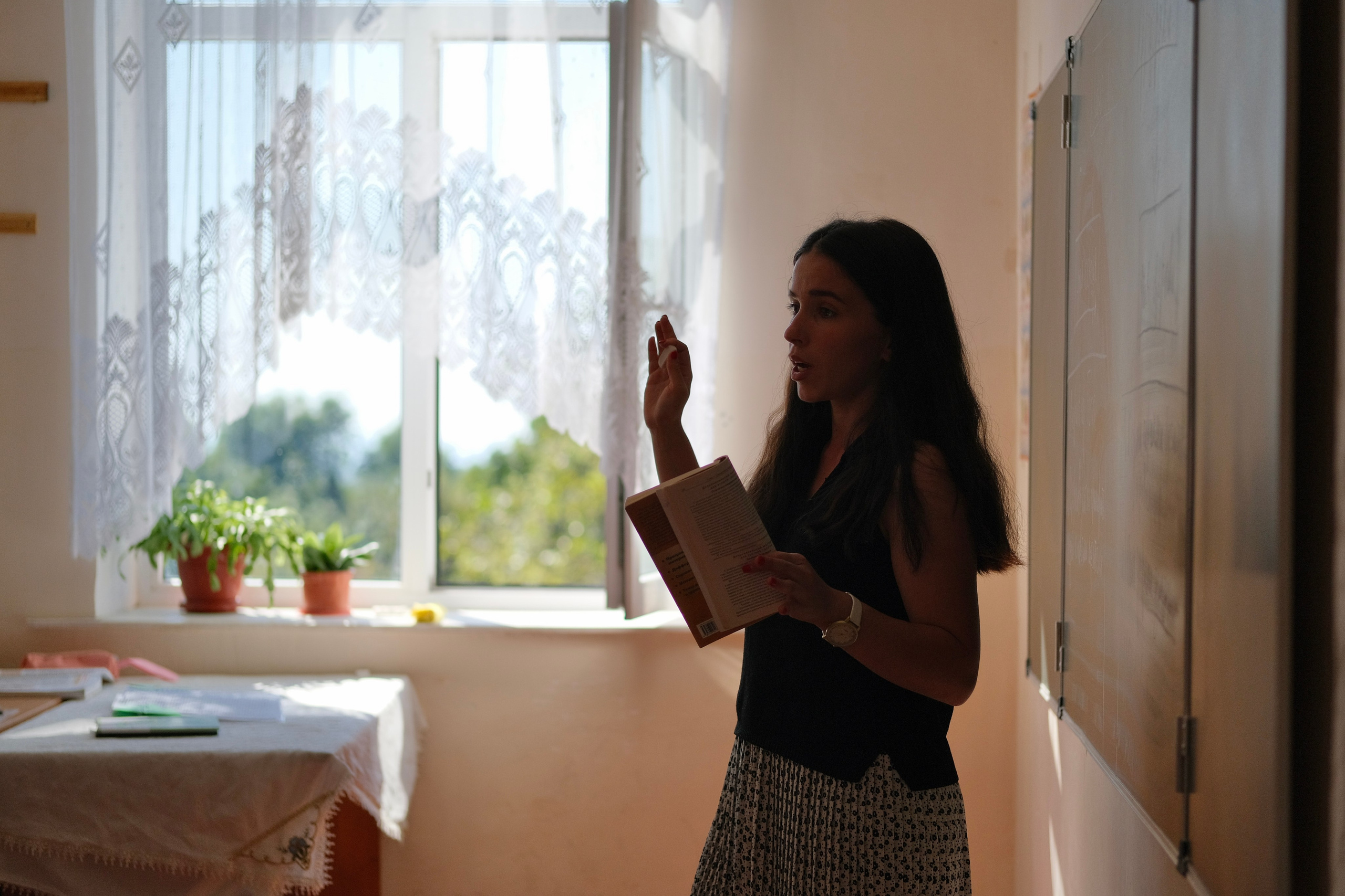 Аджамчигрская школа, Абхазия. Фотограф Евгений Андреев