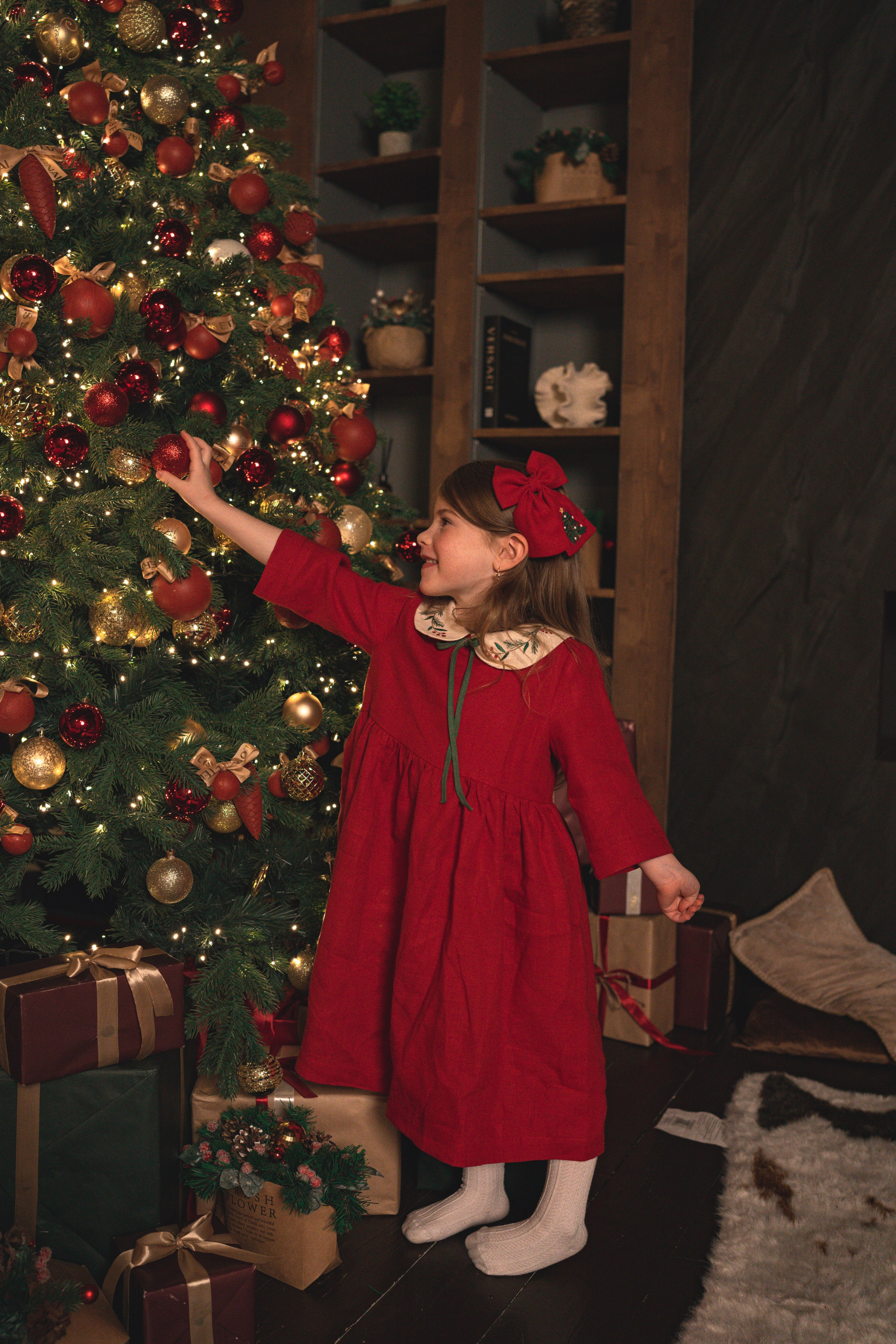 Новогодняя история большой прекрасной семьи Ирины. Семейный и портретный фотограф в Санкт-Петербурге Татьяна Гримоть