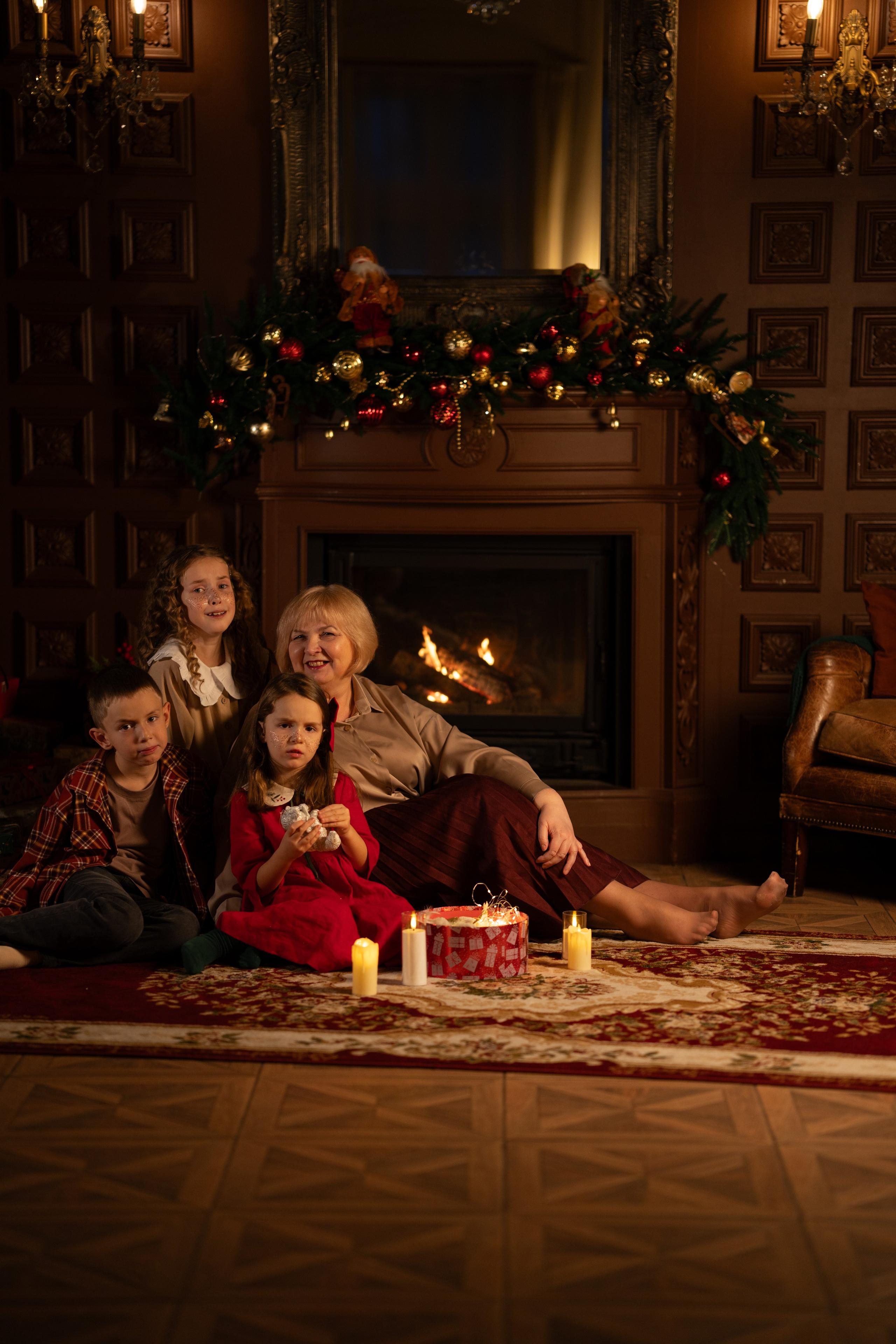 Уютным зимним вечером. Семейный и портретный фотограф в Санкт-Петербурге Татьяна Гримоть