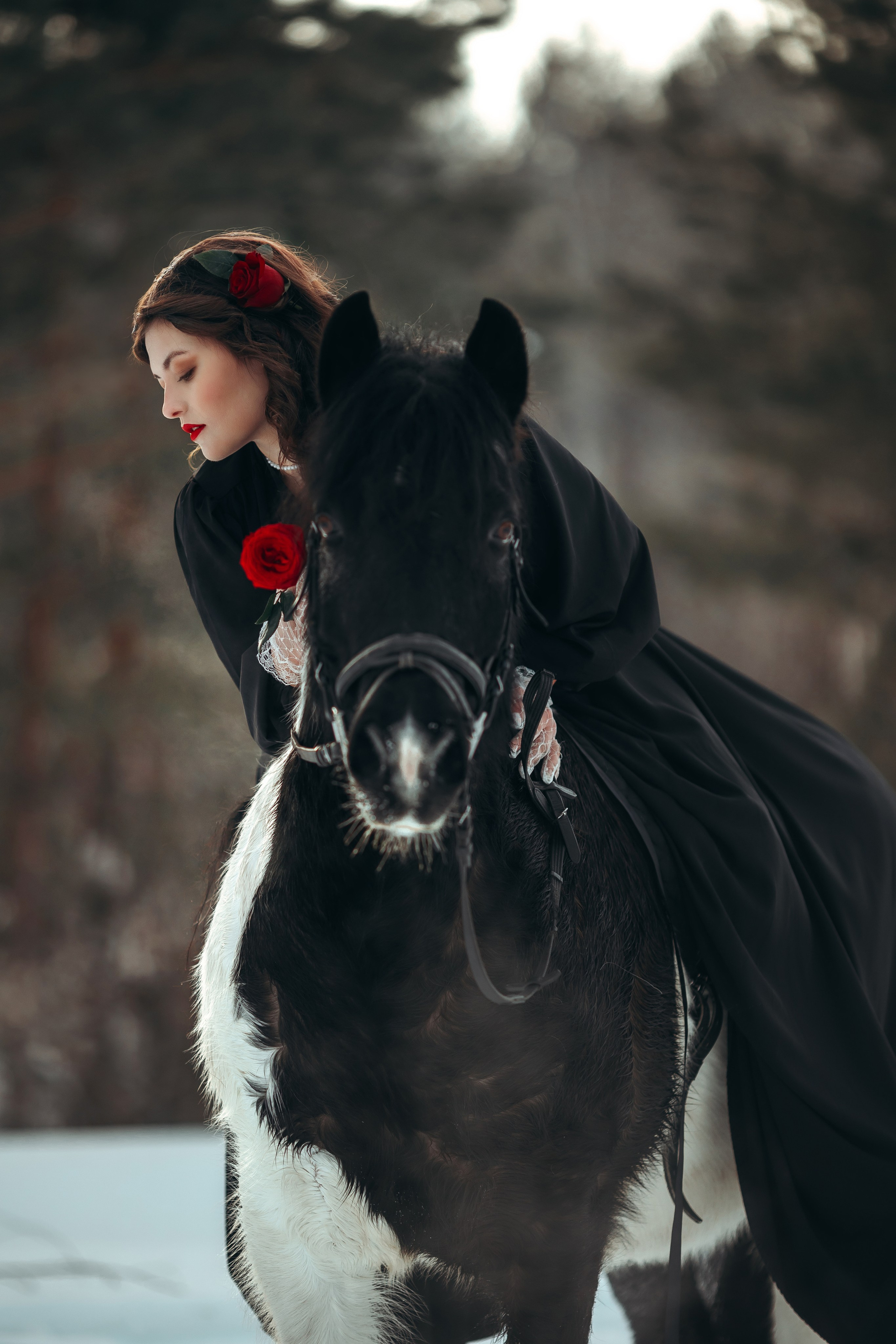 Катя и Шери. Анна Молчанова конный фотограф в Тюмени | фотосессии с лошадьми Тюмень