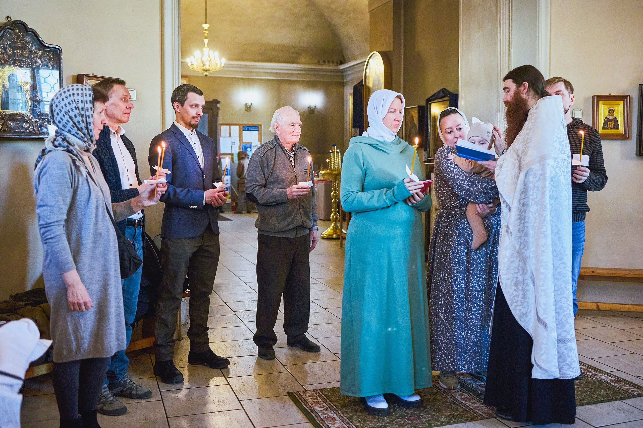 Крещение. Фотограф Ирина Астор