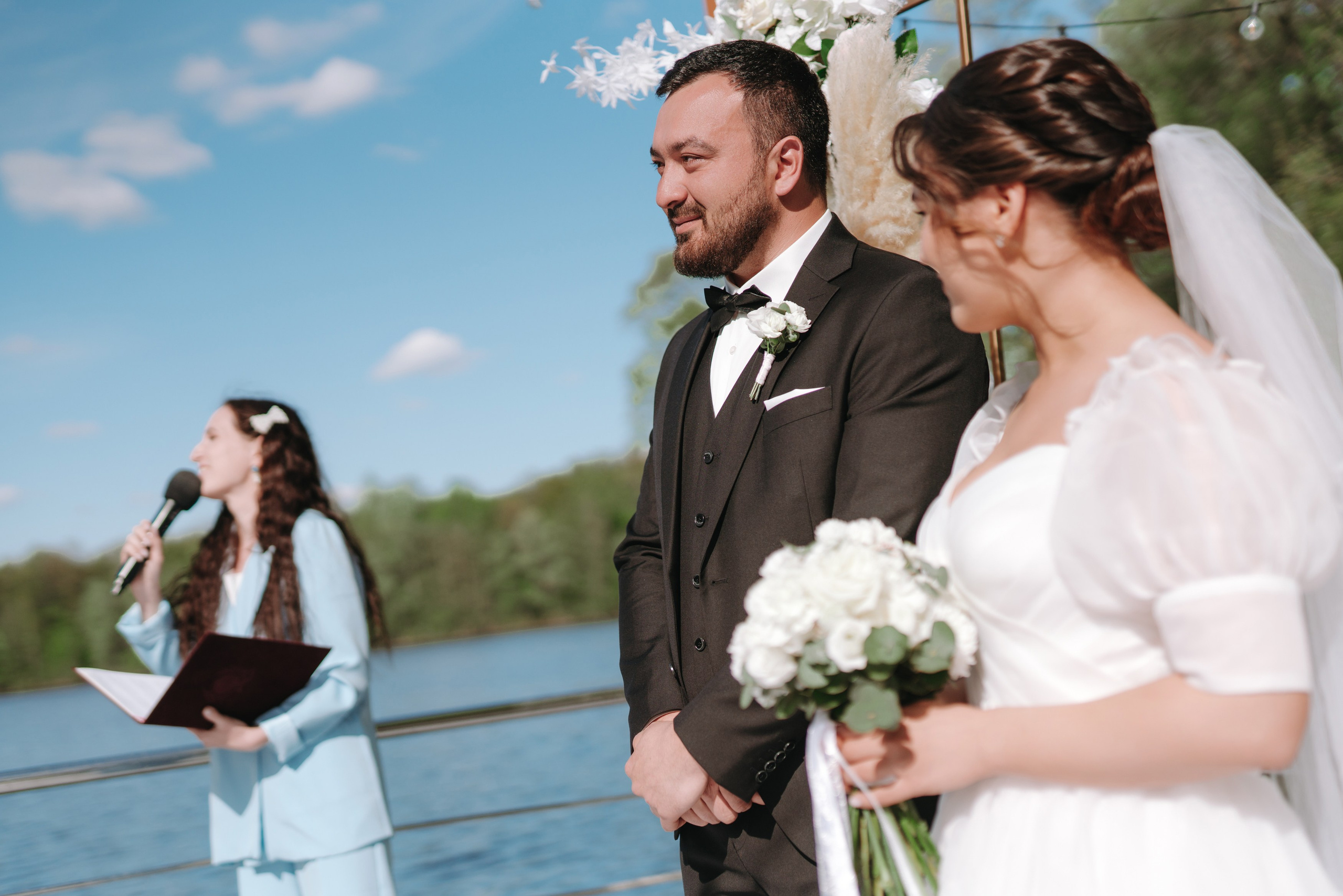 Свадебная фотосессия Радика и Дианы — Уфа, Nesterov Plaza, ЖК Империал, Президент Отель, шатёр М5