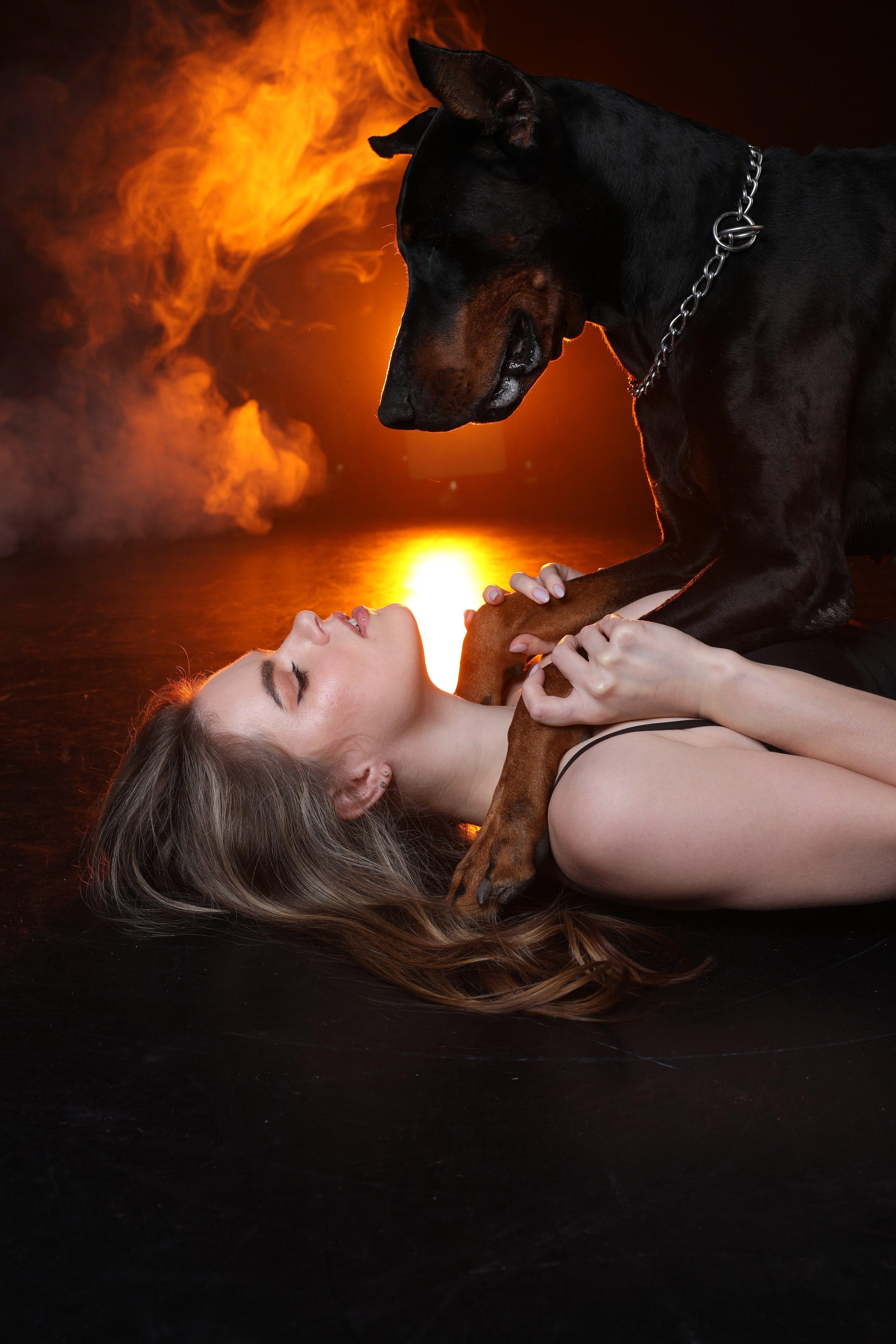 ПРОЕКТ «ДОБЕРМАНЫ». Photographer Viktoriya Markushina «My world throug»