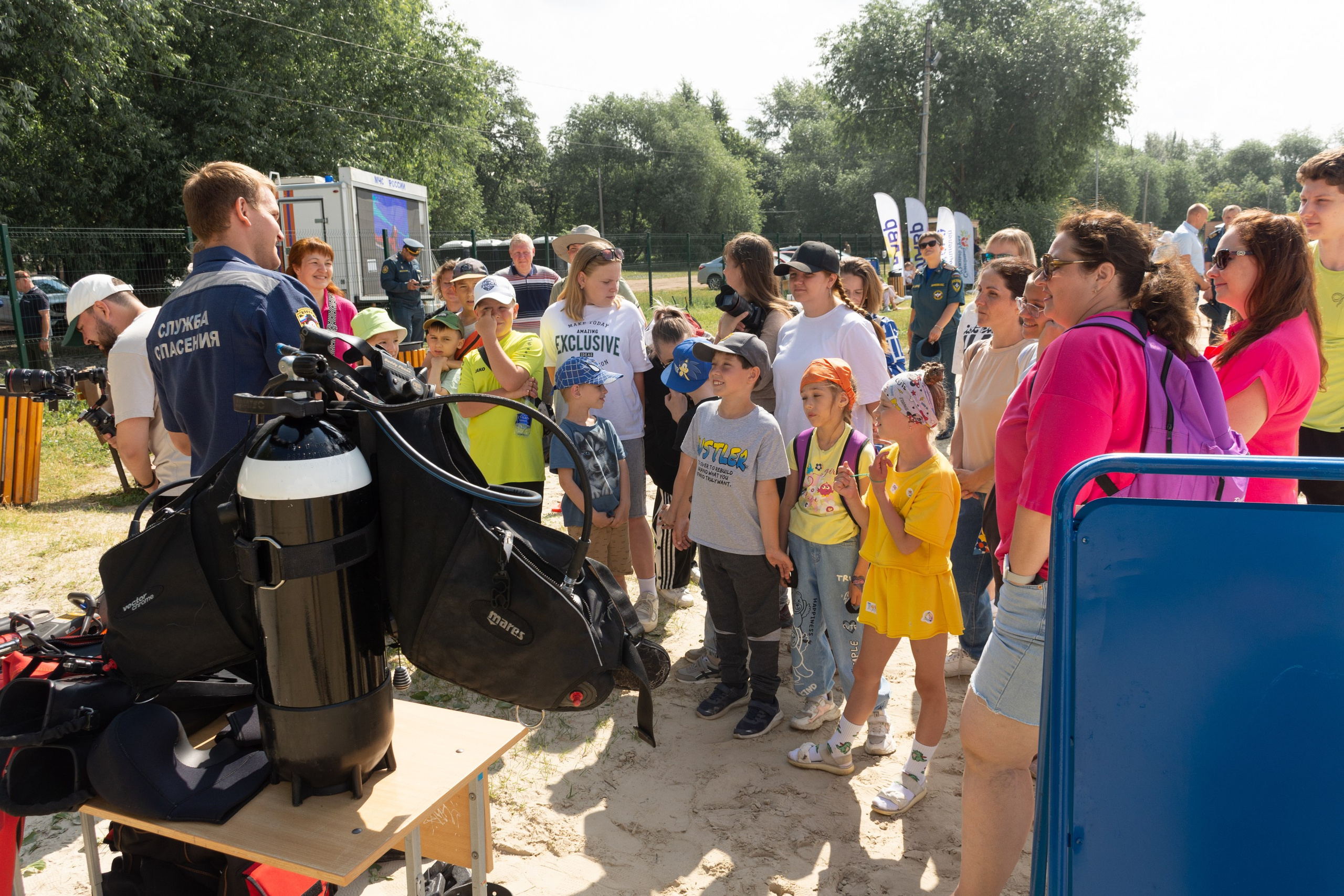 Урок по безопасности на воде (полный альбом). Фотограф Максим Буряк
