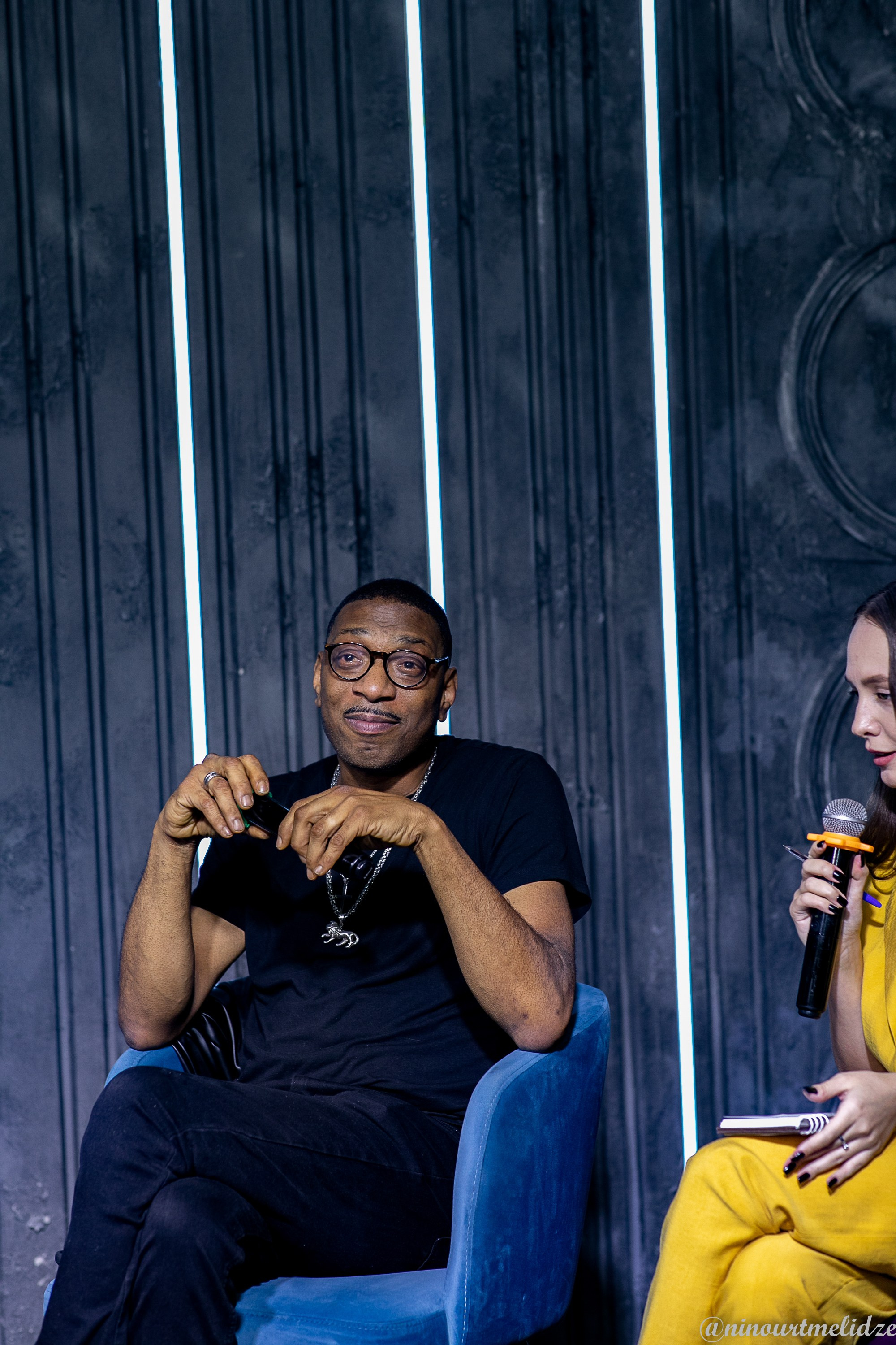 Пресс конференция Kevin Maccoy. Art photographer Nino