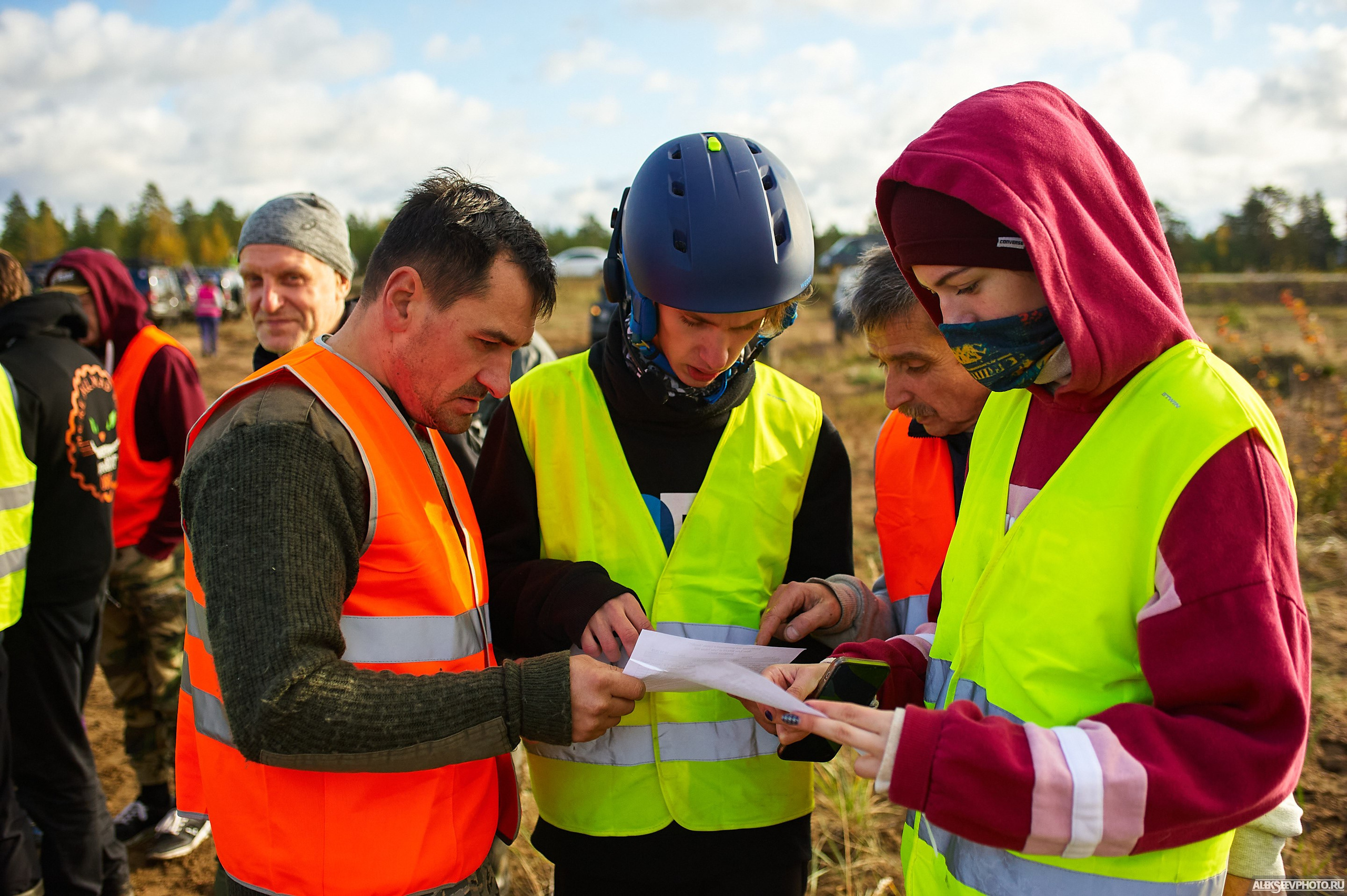 2020.10.10 — Финал Кубка ДОСААФ — Базлаг, торжественный старт. Фотограф Алексей Алексеев