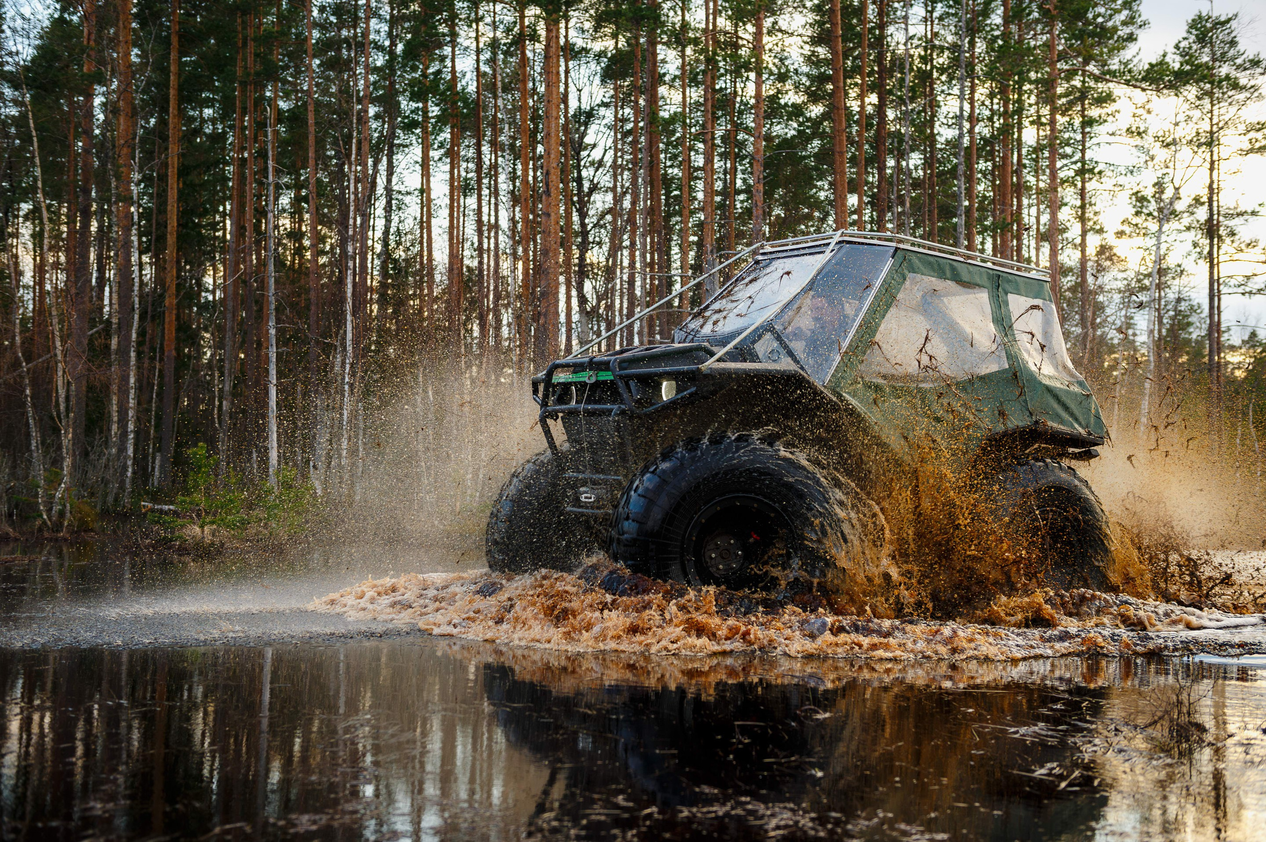 Ленинград-трофи 2024 — Вездеход Секач промо. Фотограф Алексей Алексеев