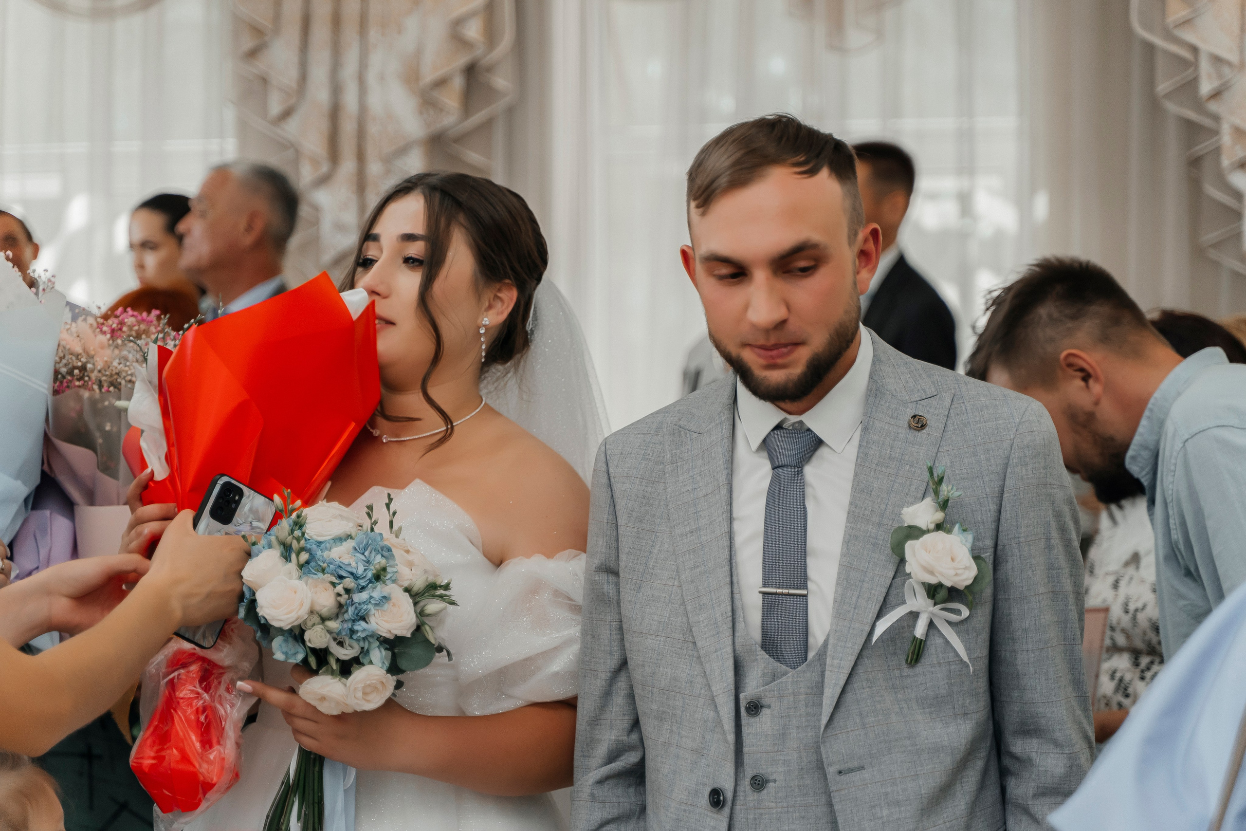 Свадебная фотосъёмка в ЗАГСЕ. Свадебный фотограф видеограф Чебоксары
