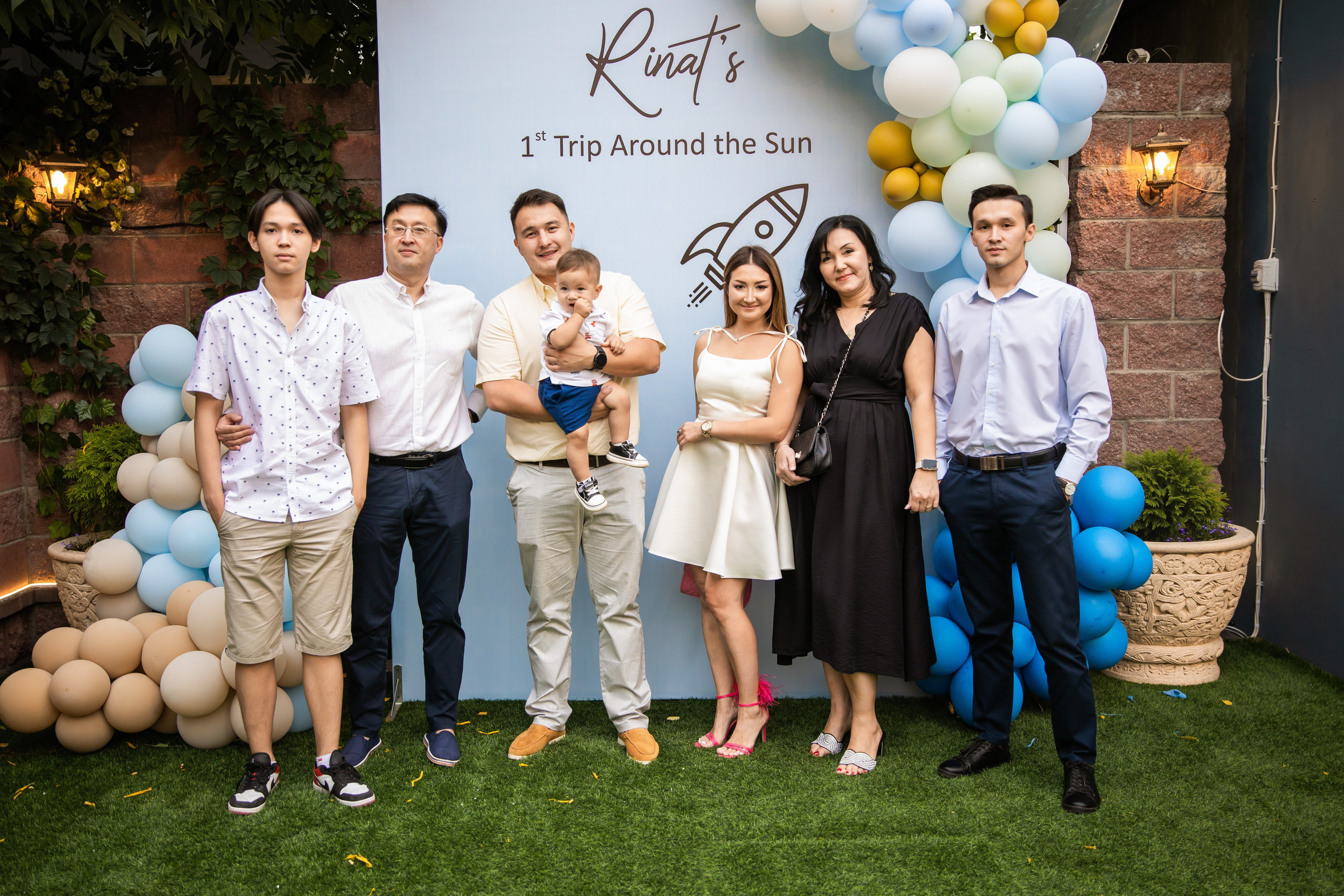 Rinat's 1st Trip Around the Sun. Свадебный и студийный фотограф в Алматы Ильяс Кырбаев