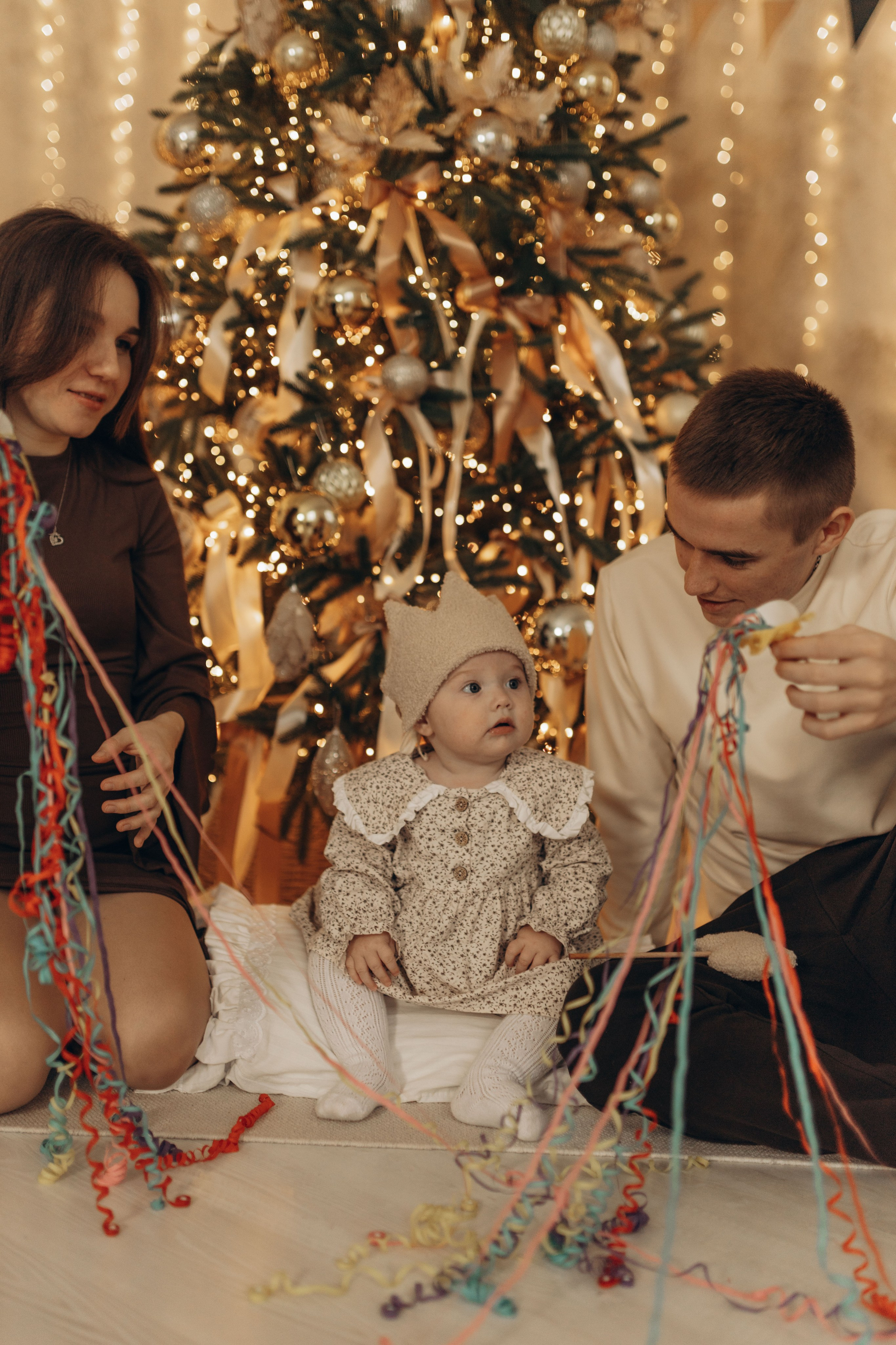 Новогодняя история Дмитрия, Полины и Анюты. Фотограф в Ставрополе Svetlana Matveeva