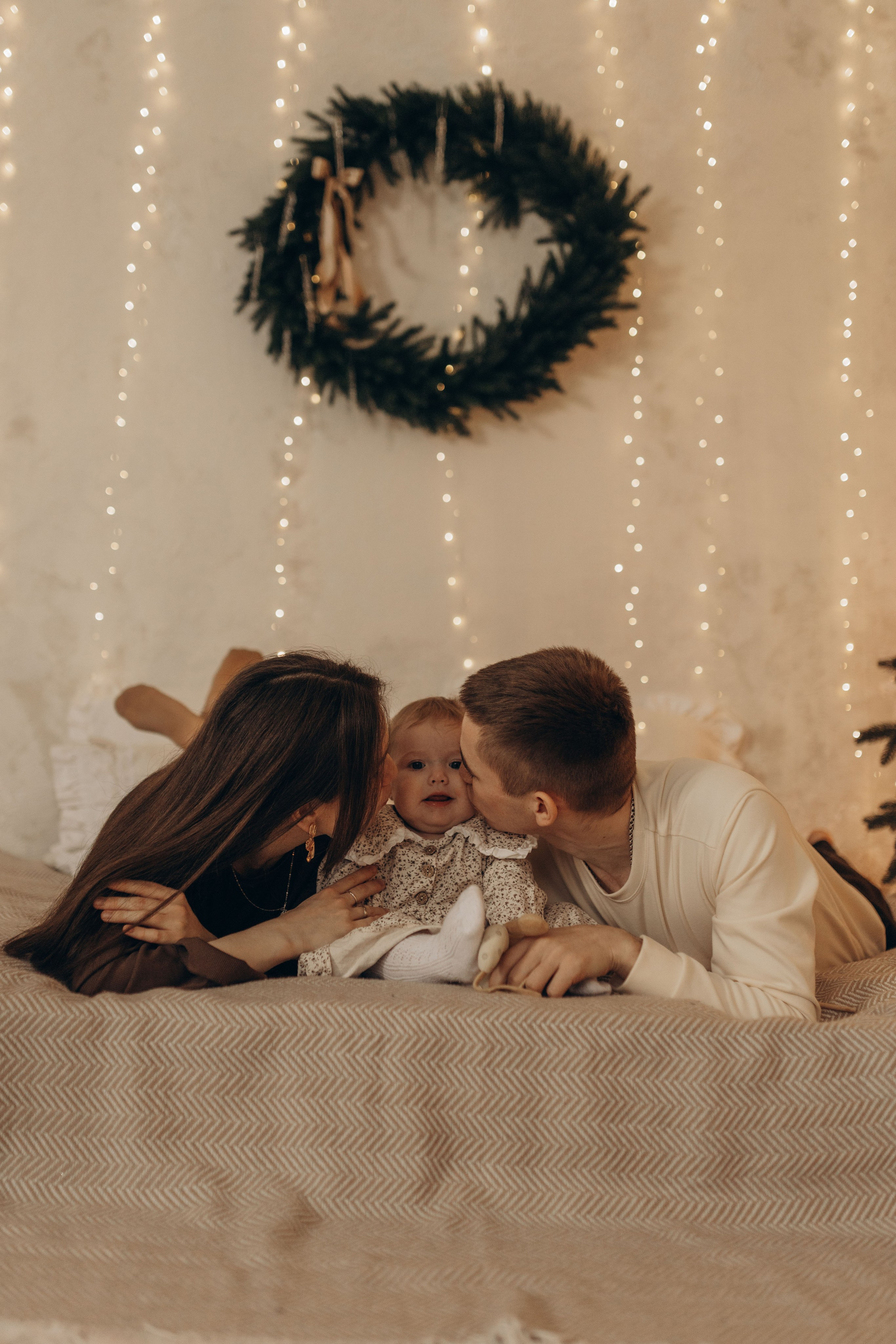 Новогодняя история Дмитрия, Полины и Анюты. Фотограф в Ставрополе Svetlana Matveeva