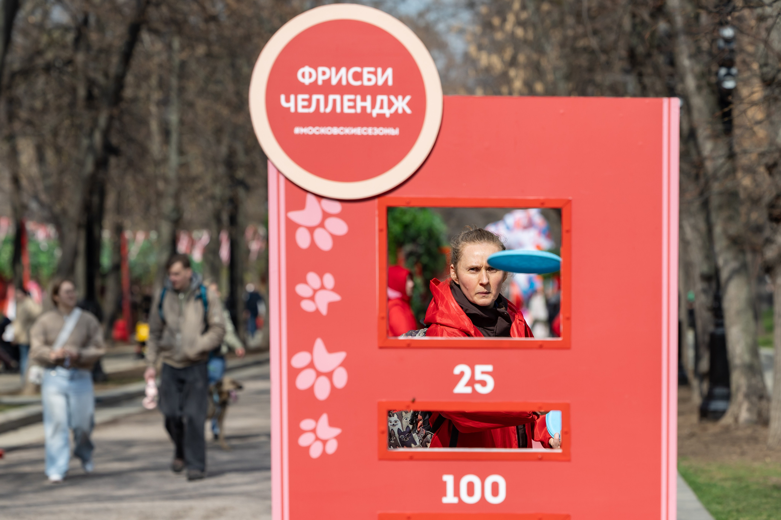 Проект «Моспитомец» на Тверском бульваре. Фотограф Владимир Охрименко