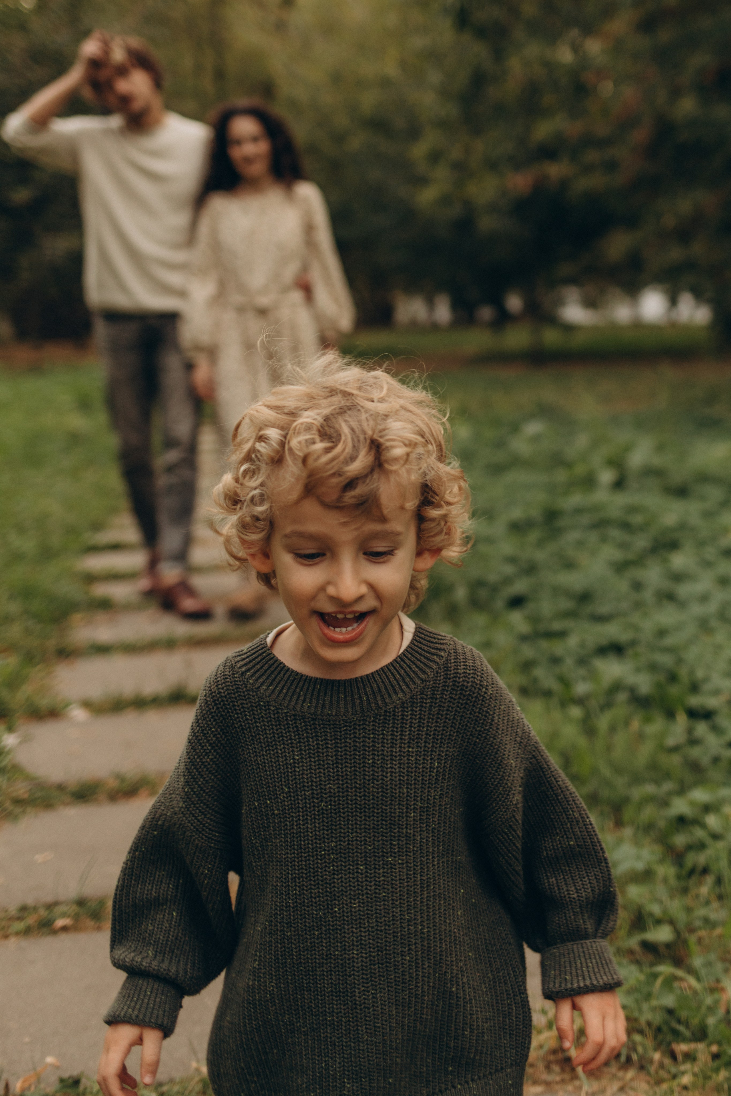 Виктор, Евгения и Марк. Семейный фотограф в Москве Валерия Мясникова