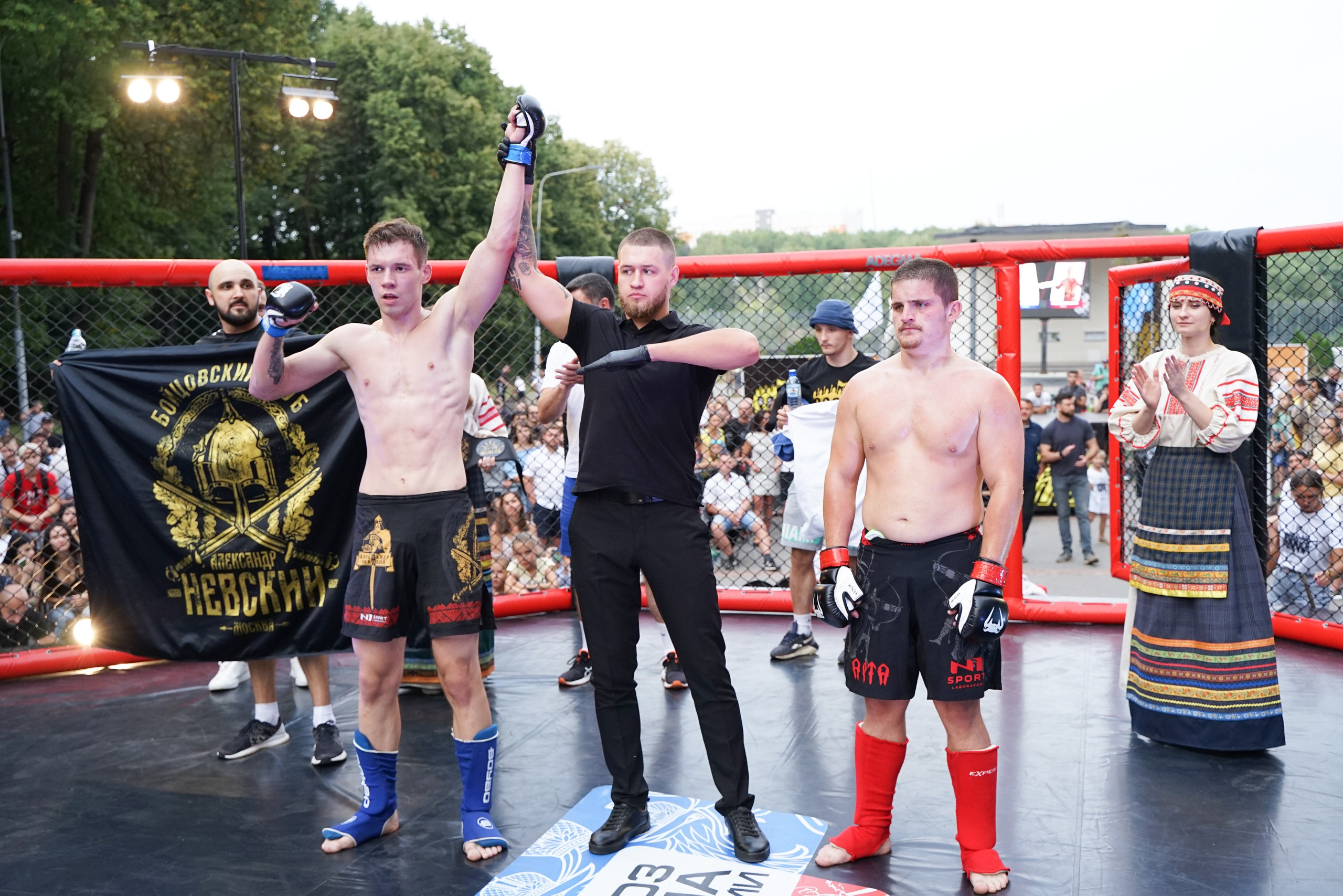 Вечер боев в ЦПКиО. Фотограф Надежда Погребняк | Рязань | Москва