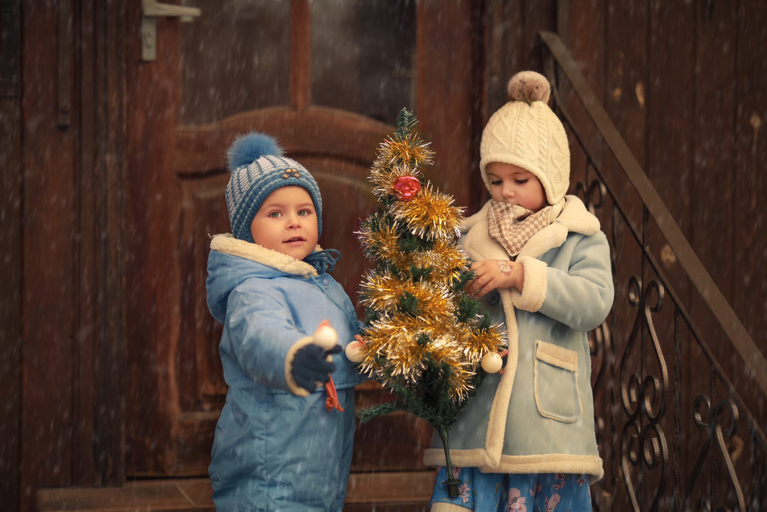 Зимние приключения. Фотограф Юлия Рязанова Москва семейный и детский