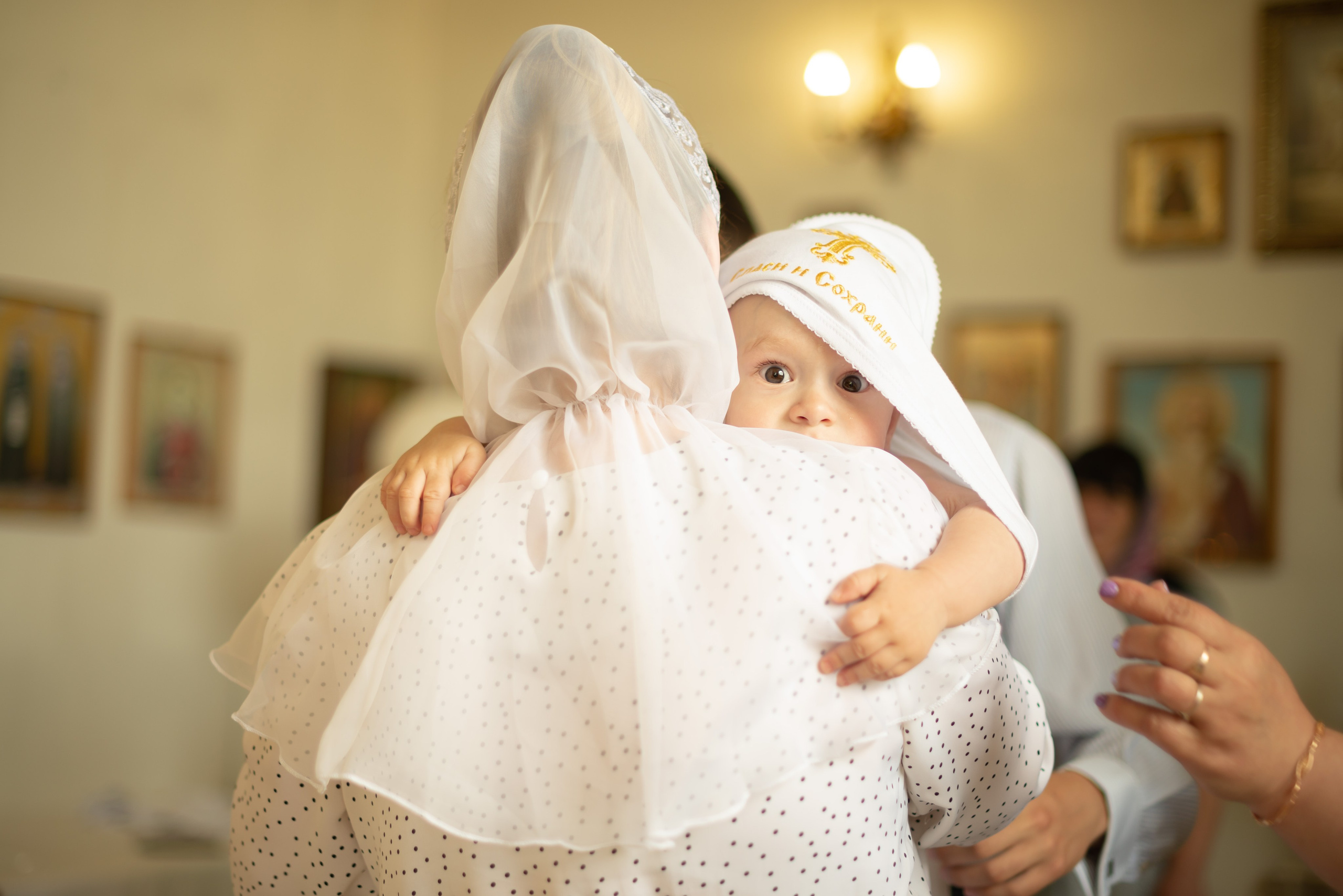 Таинство крещения Давида. Свадебный, семейный и портретный фотограф в Суворове Анастасия Седыкин