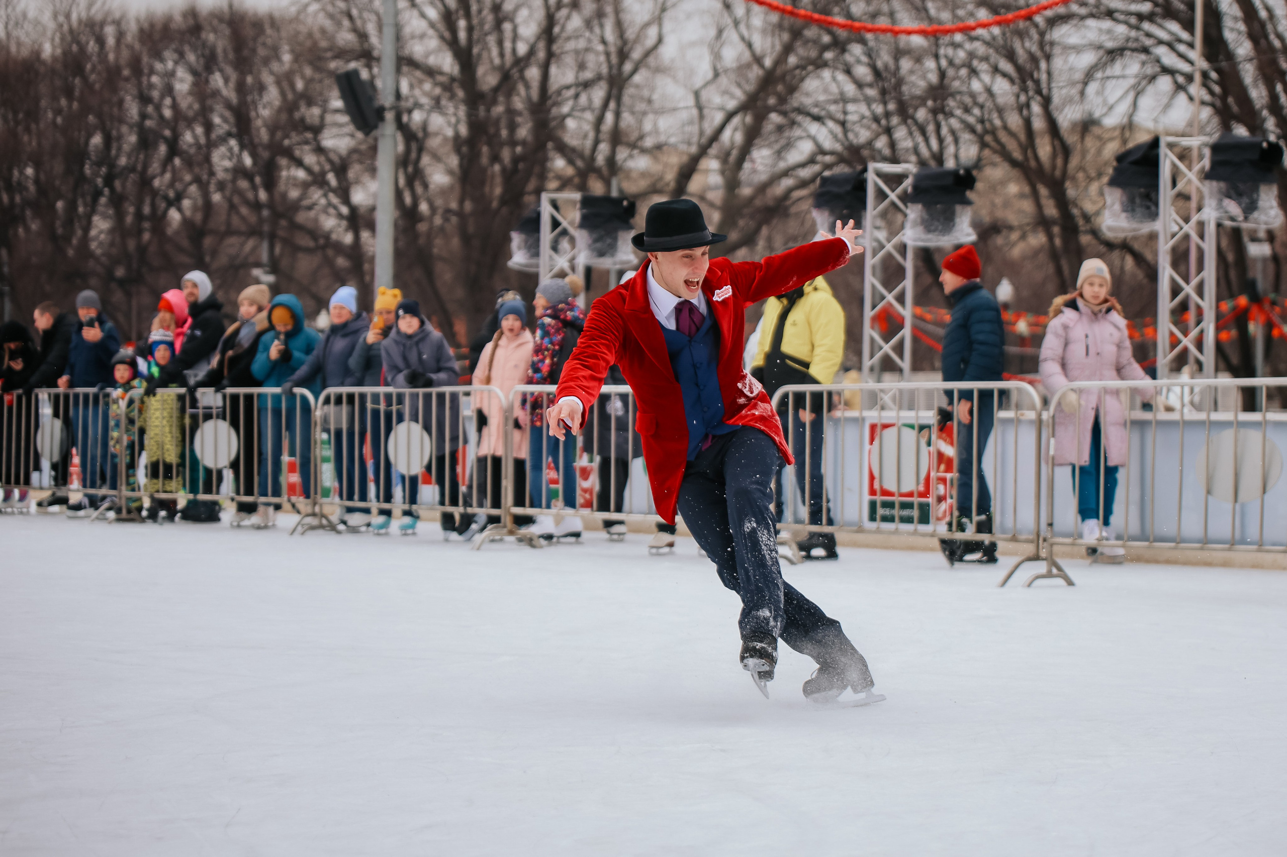 Ледовое шоу Парк Культуры проект Московское Чаепитие. Фотограф и видеограф Анна Домашенко